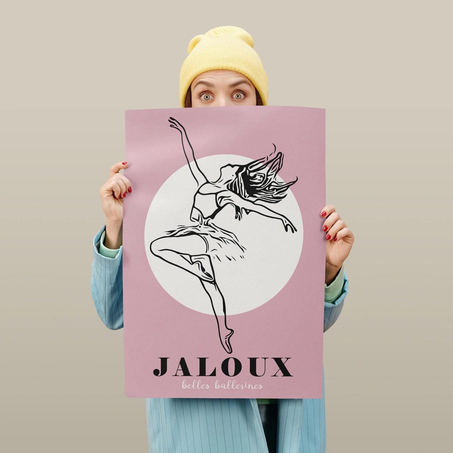 Ballet Vintage Jaloux Poster