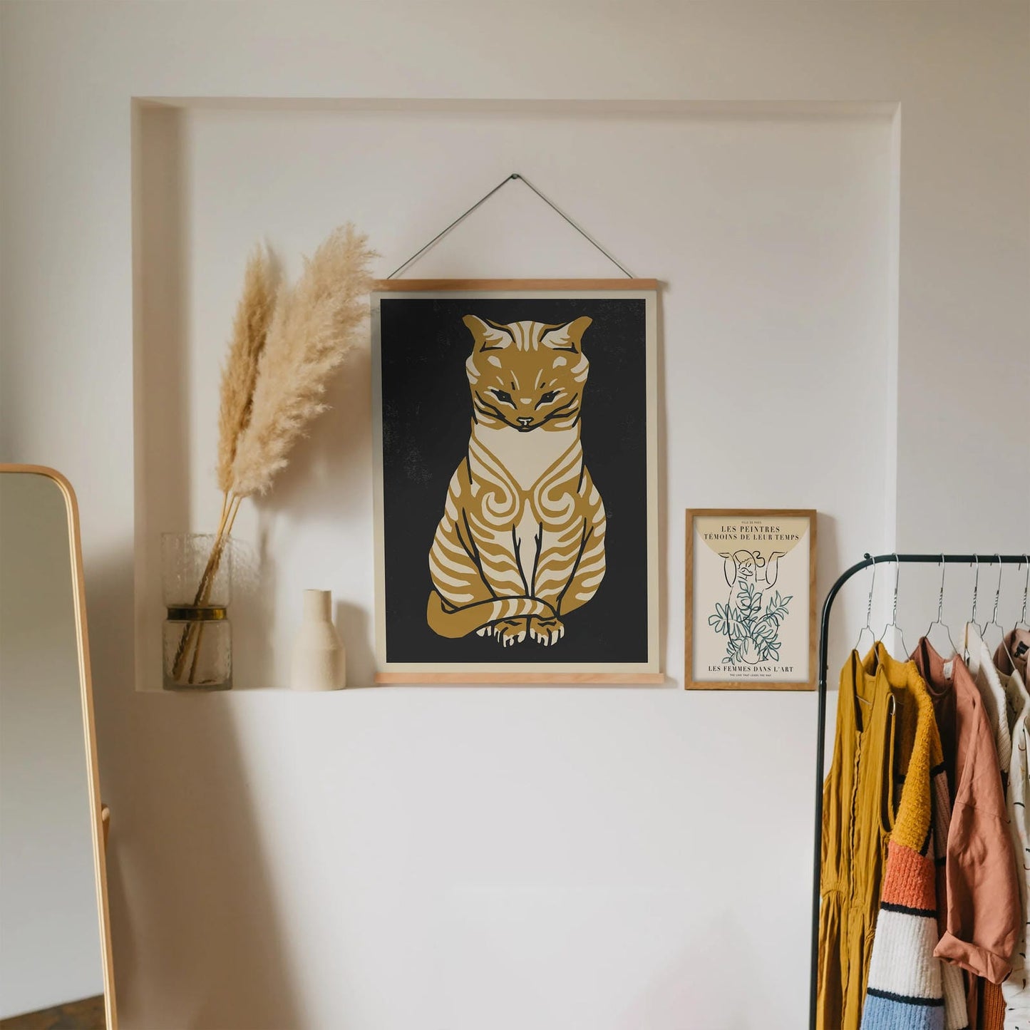Julie de Graag, Sitting Cat Poster