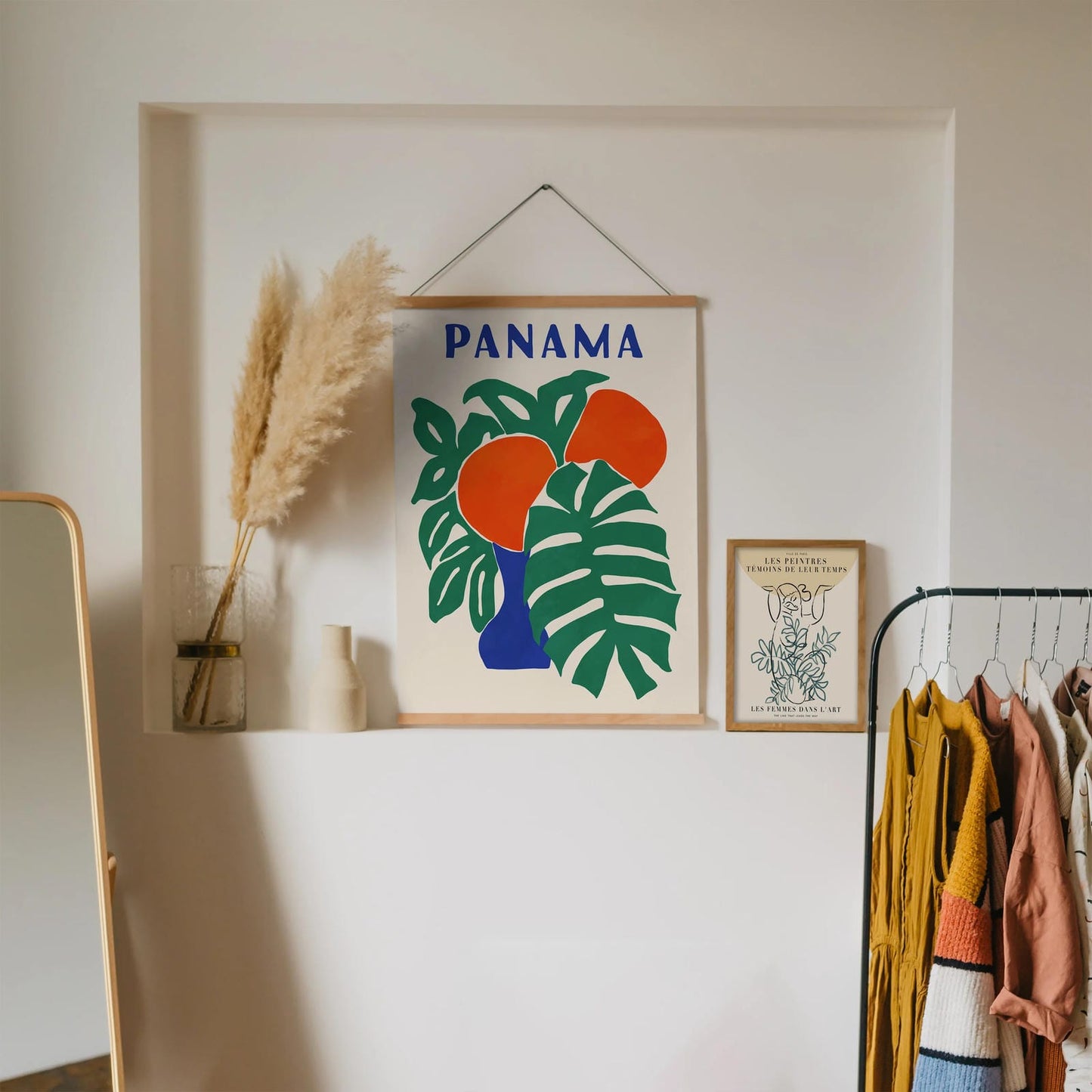 Retro Panama Travel Poster