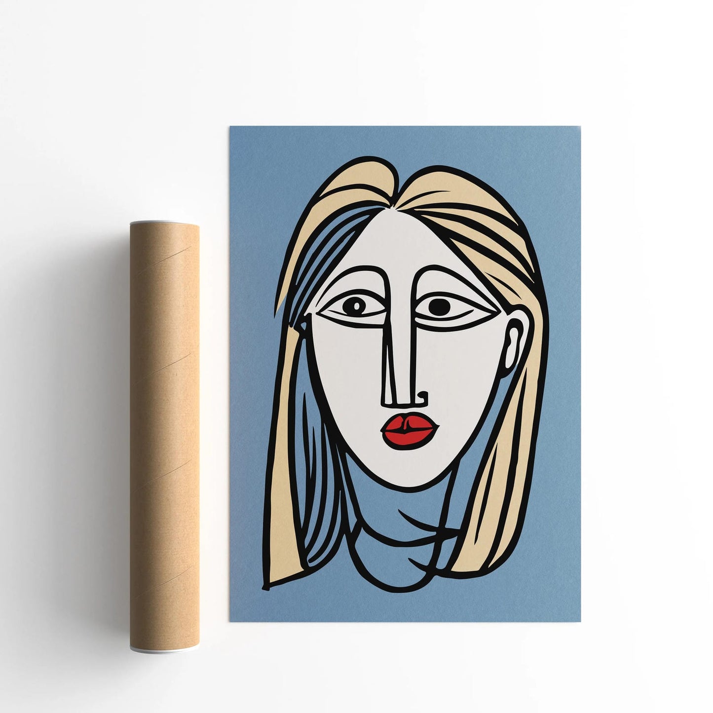 Portrait of a Girl Picasso Poster