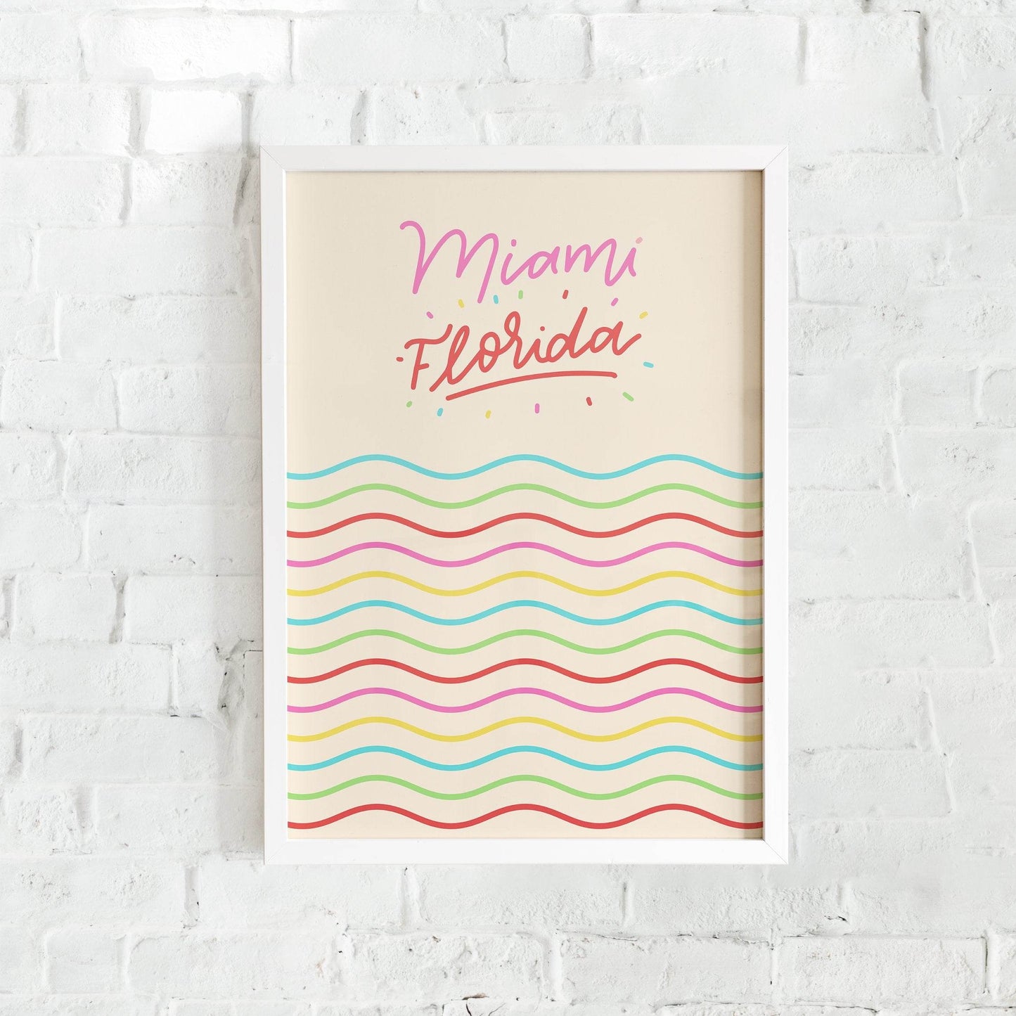 Colorful Florida Poster - HypeSheriff Europe