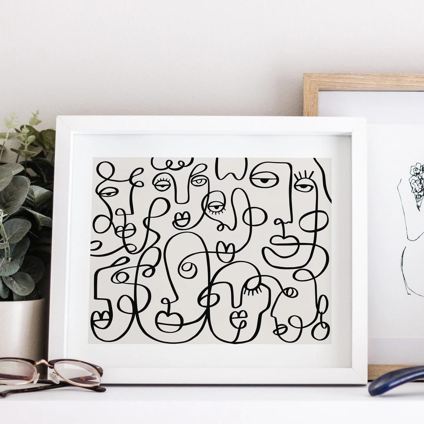 Picasso Inspired Poster