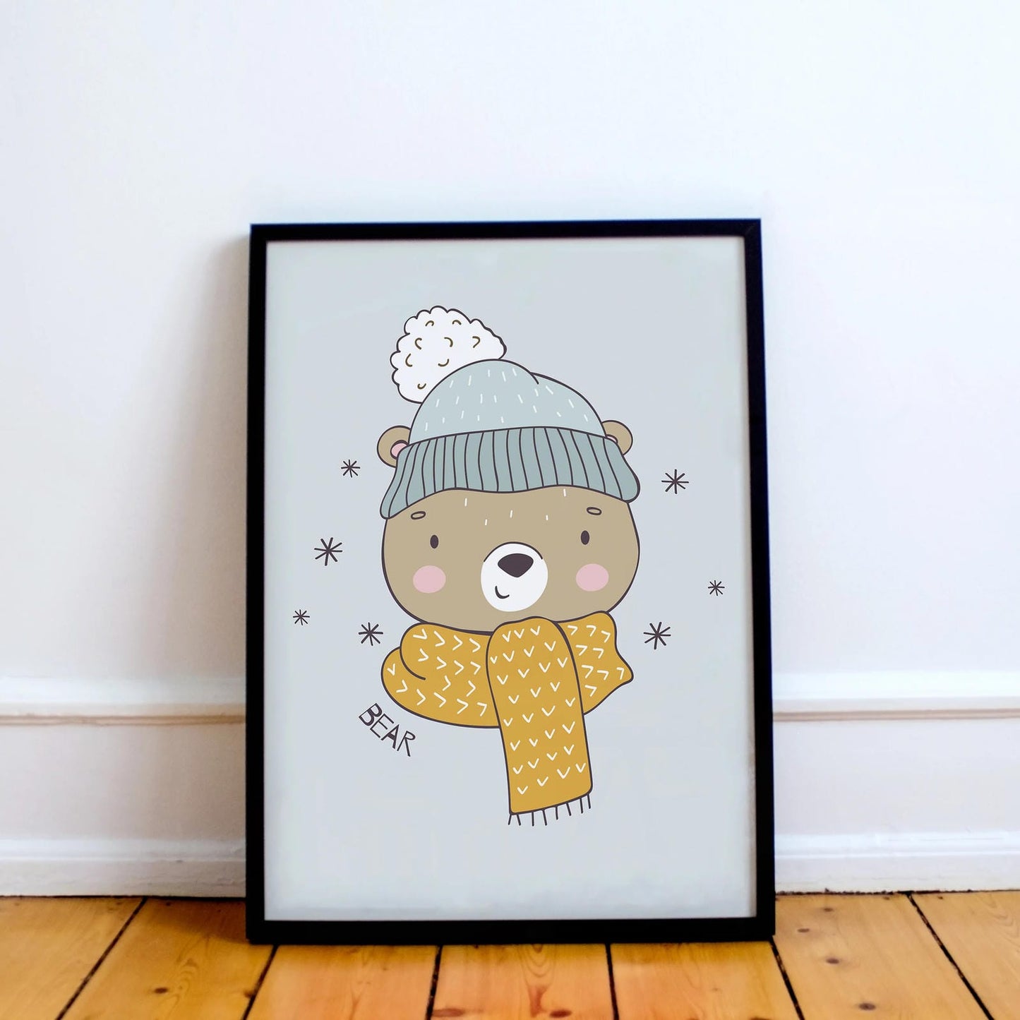 Winter Bear Poster - HypeSheriff Europe