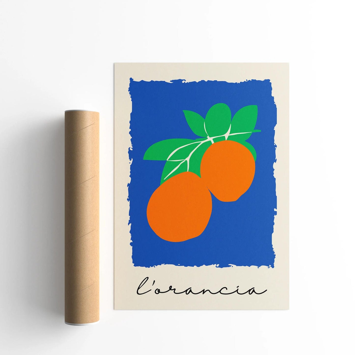 L'Arancia Orange Fruit Poster