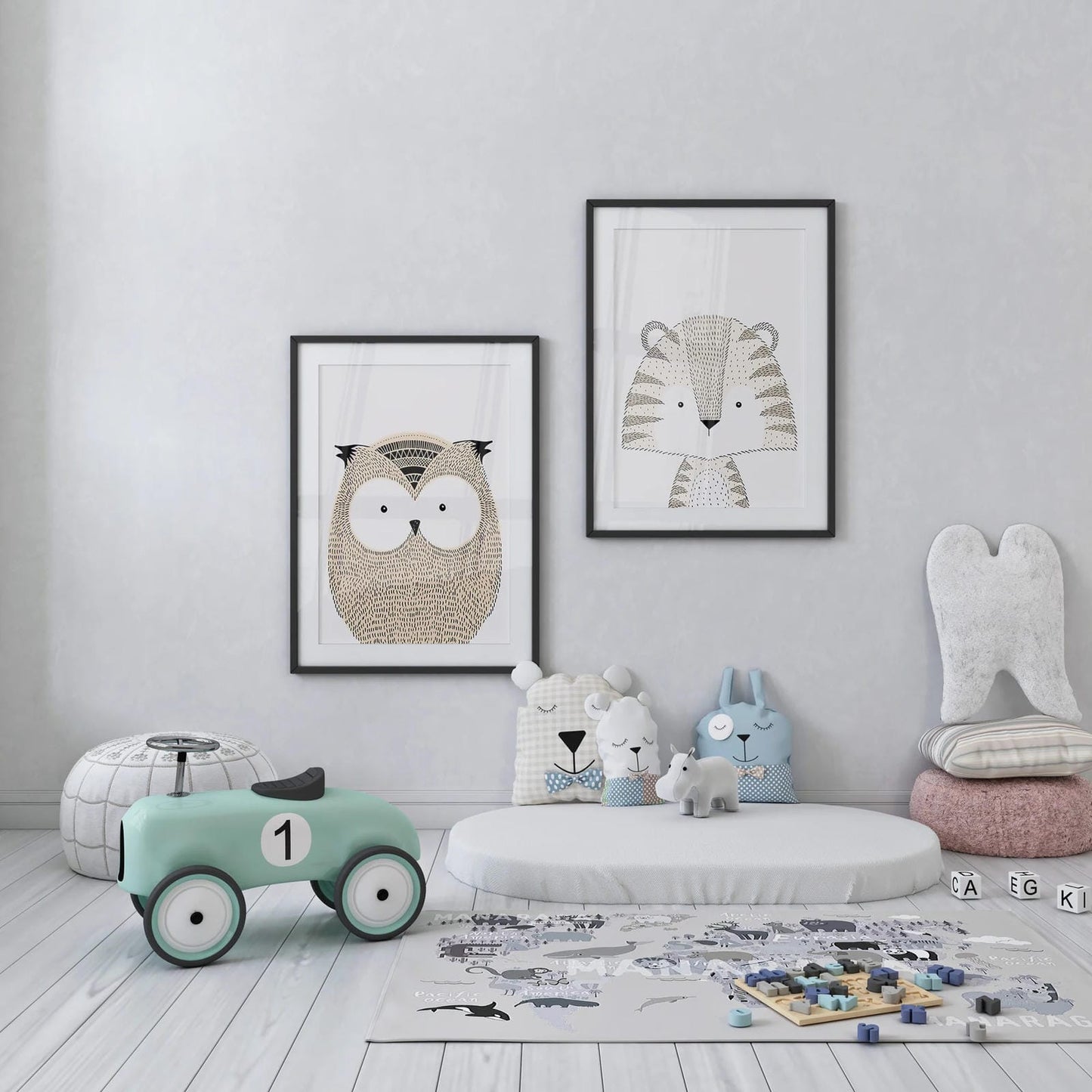 Copy of Scandinavian Lion Poster