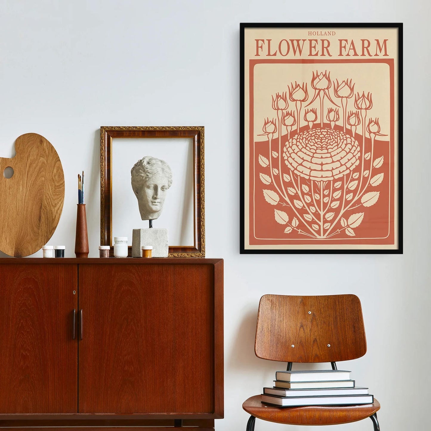 Flower Farm, Holland Poster