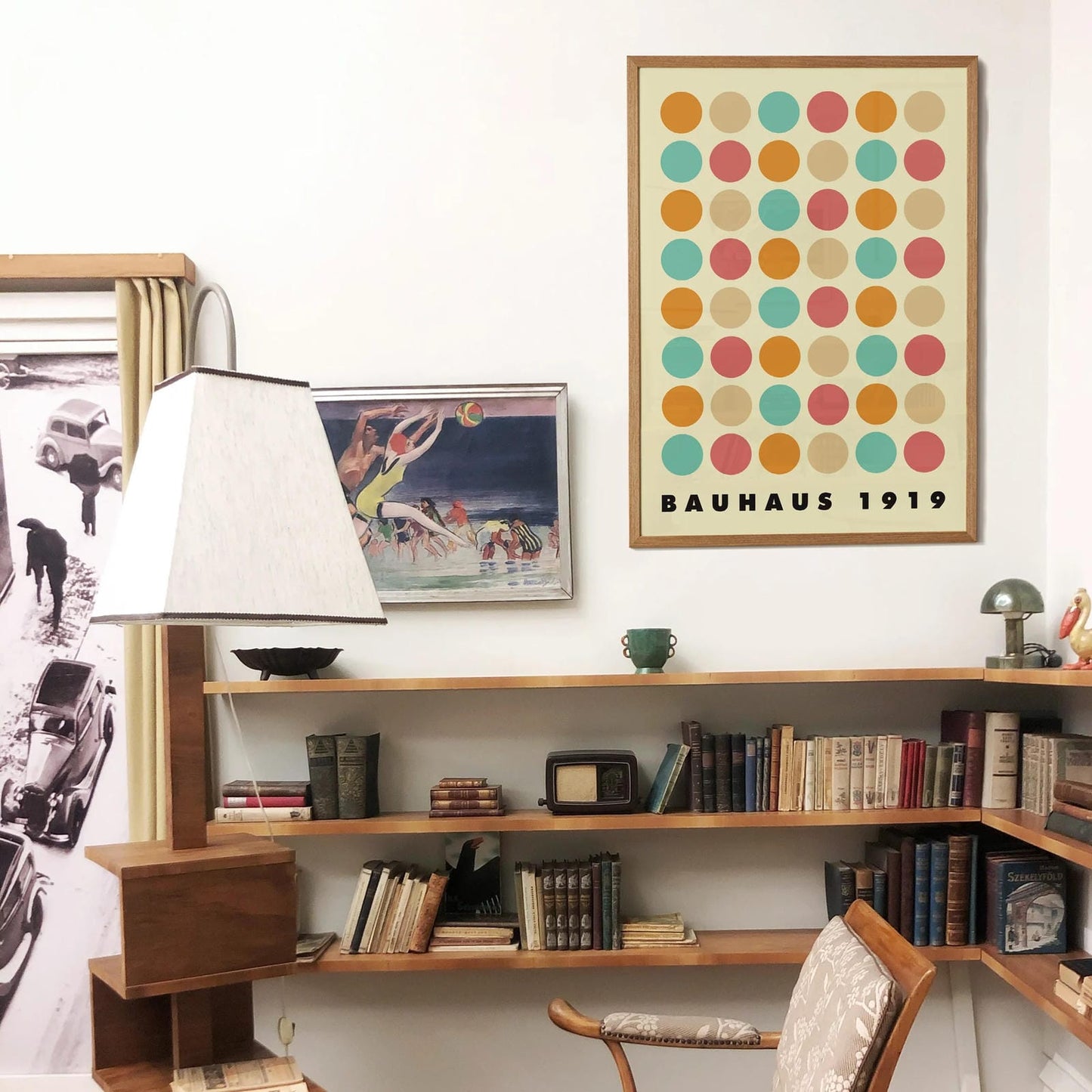 Bauhaus 1919 Minimalist Poster