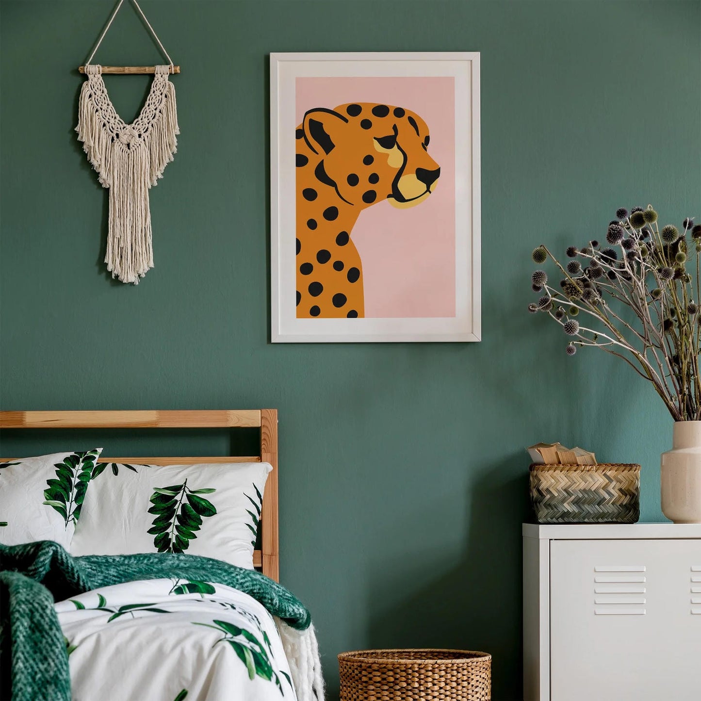 Leopard Profile Poster