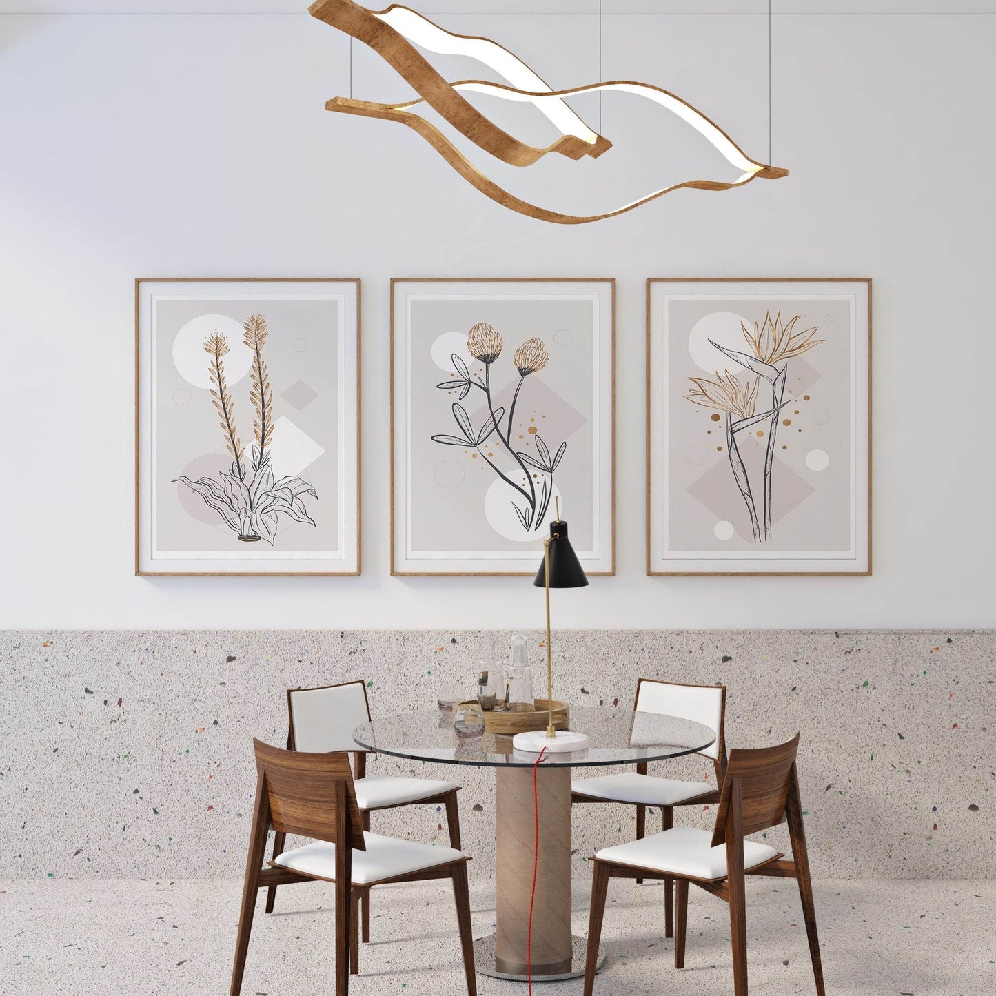 Set of 3 Classic Elegant Prints - HypeSheriff Europe