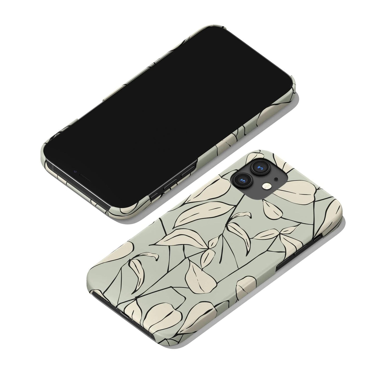 Rustic Nature Beige iPhone Case
