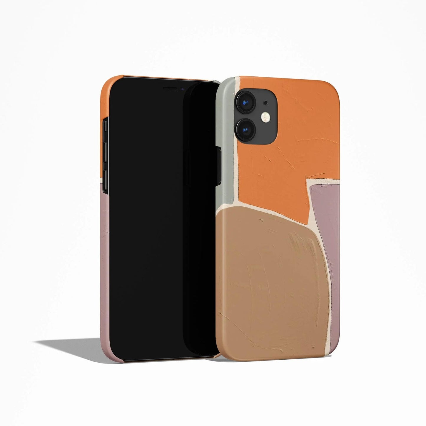 Modern Color Blocks iPhone Case