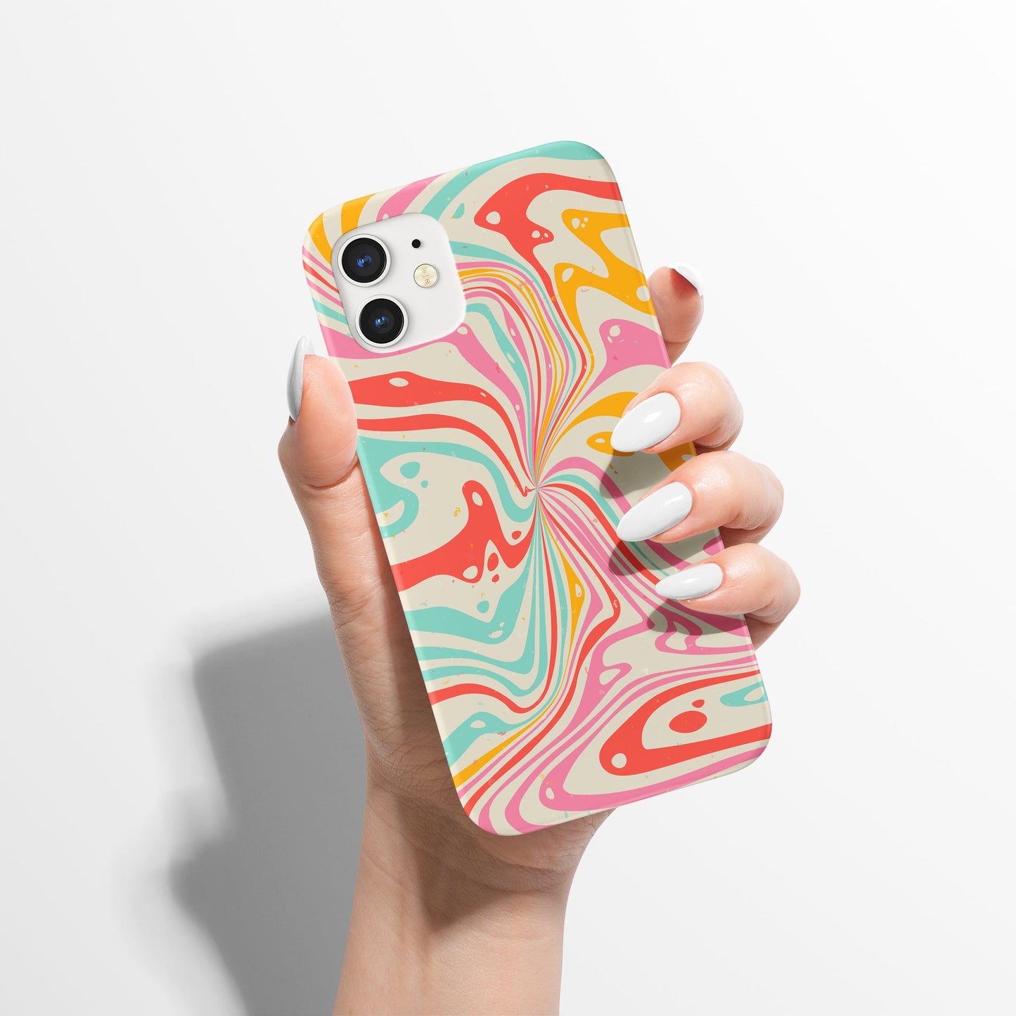Melted Ice Cream Colorful iPhone Case