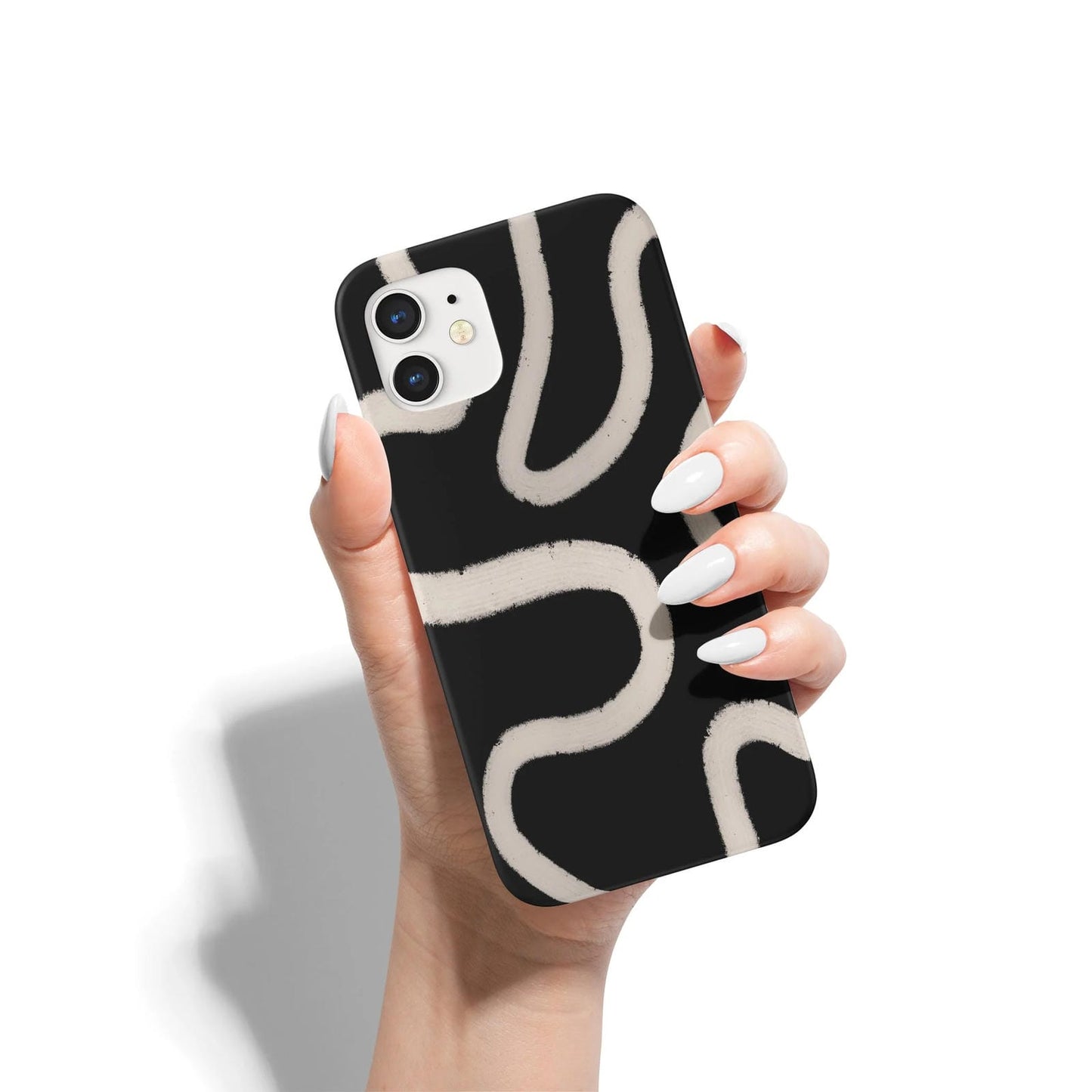 Black Minimalist iPhone Case