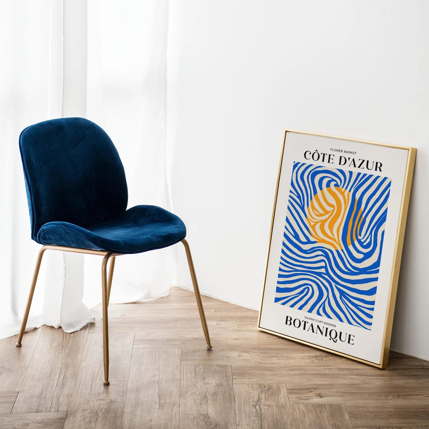 French Sunset Art Print