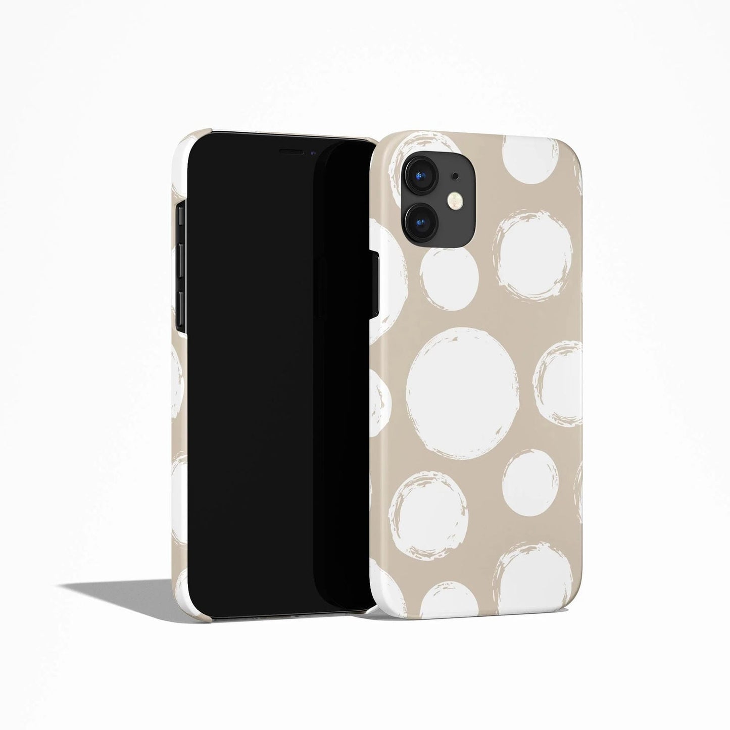 Boho Beige Modern iPhone Case