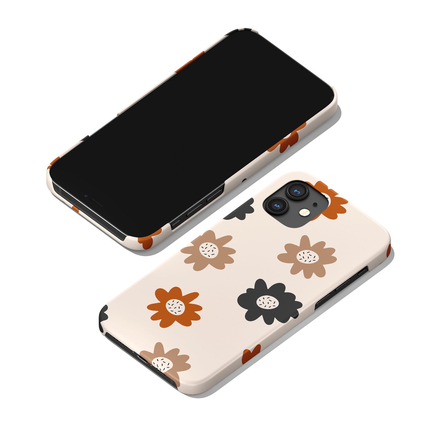 Boho Chic Floral Flowers iPhone Case