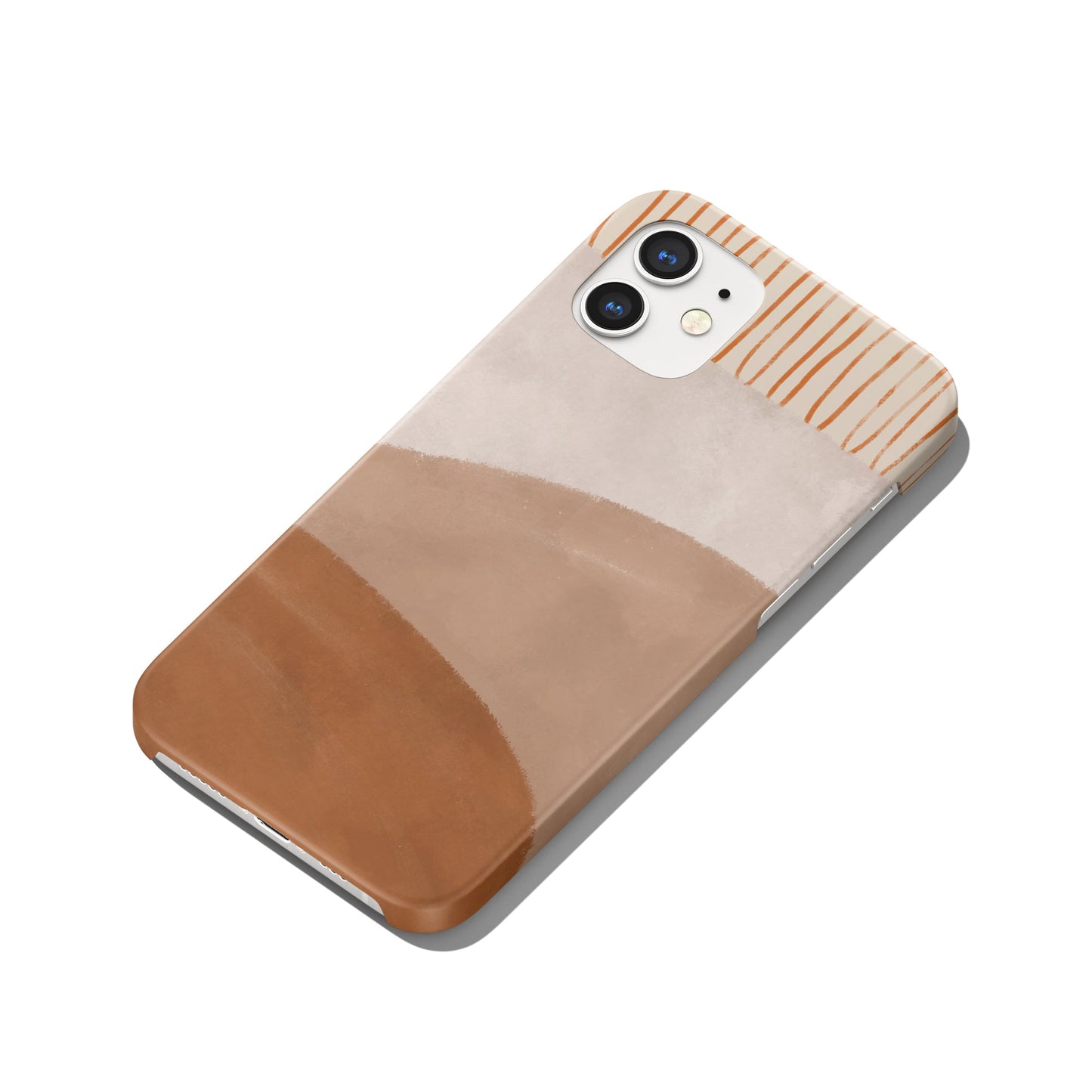 Boho Abstract Desert Scenery iPhone Case