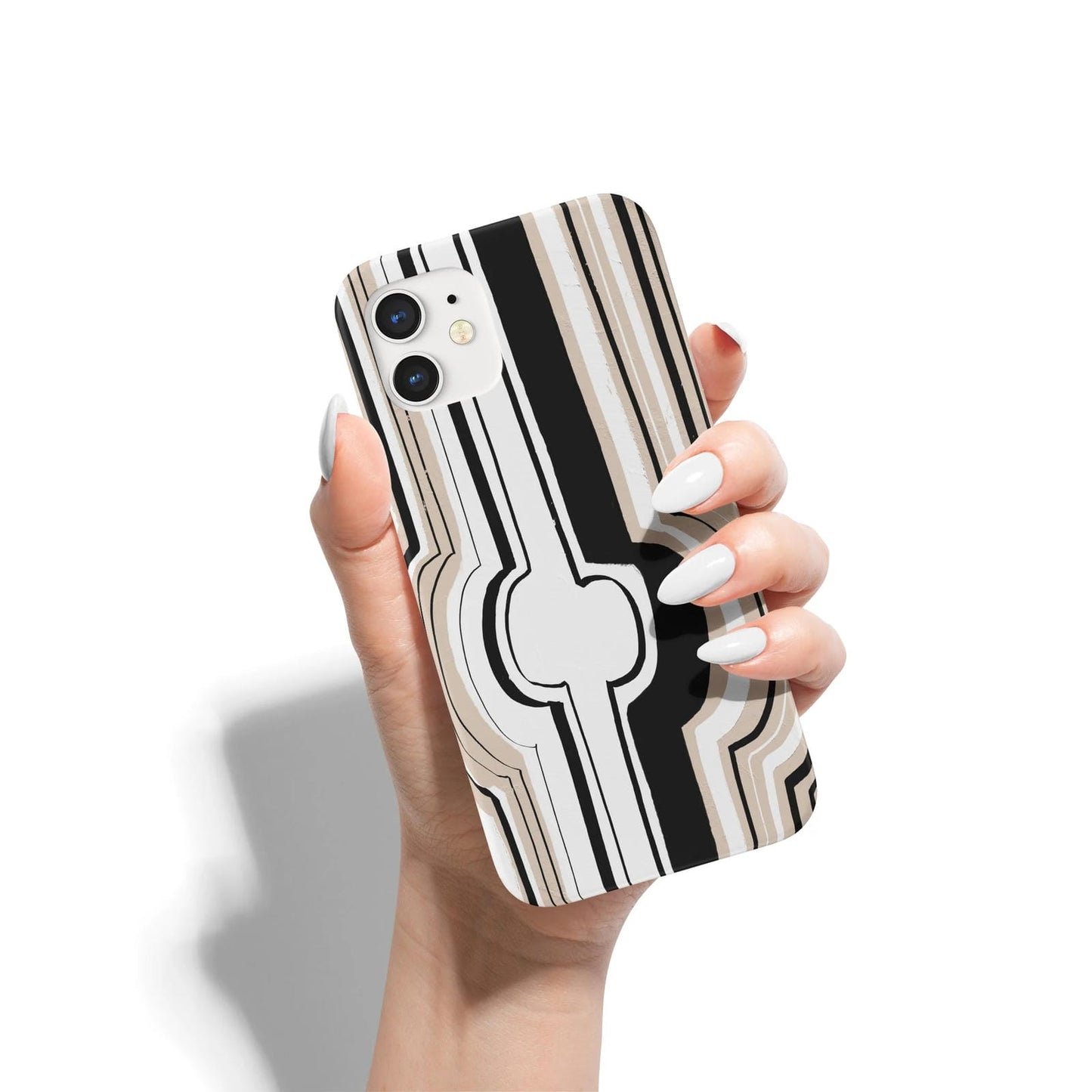 Scandinavian Line Art iPhone Case