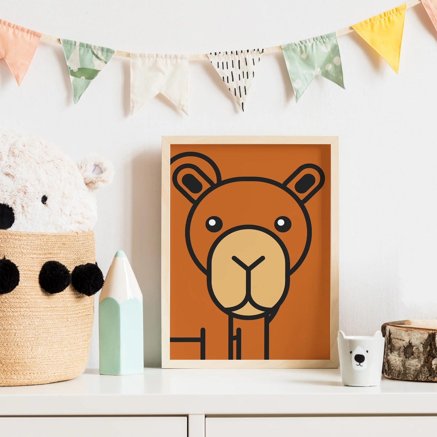 Cute Camel Poster