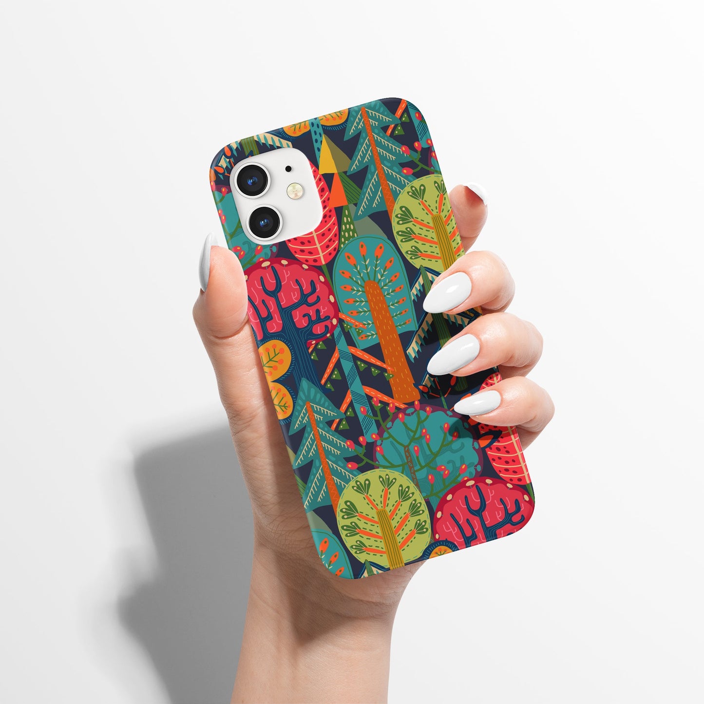 Colorful Magic Forest iPhone Case