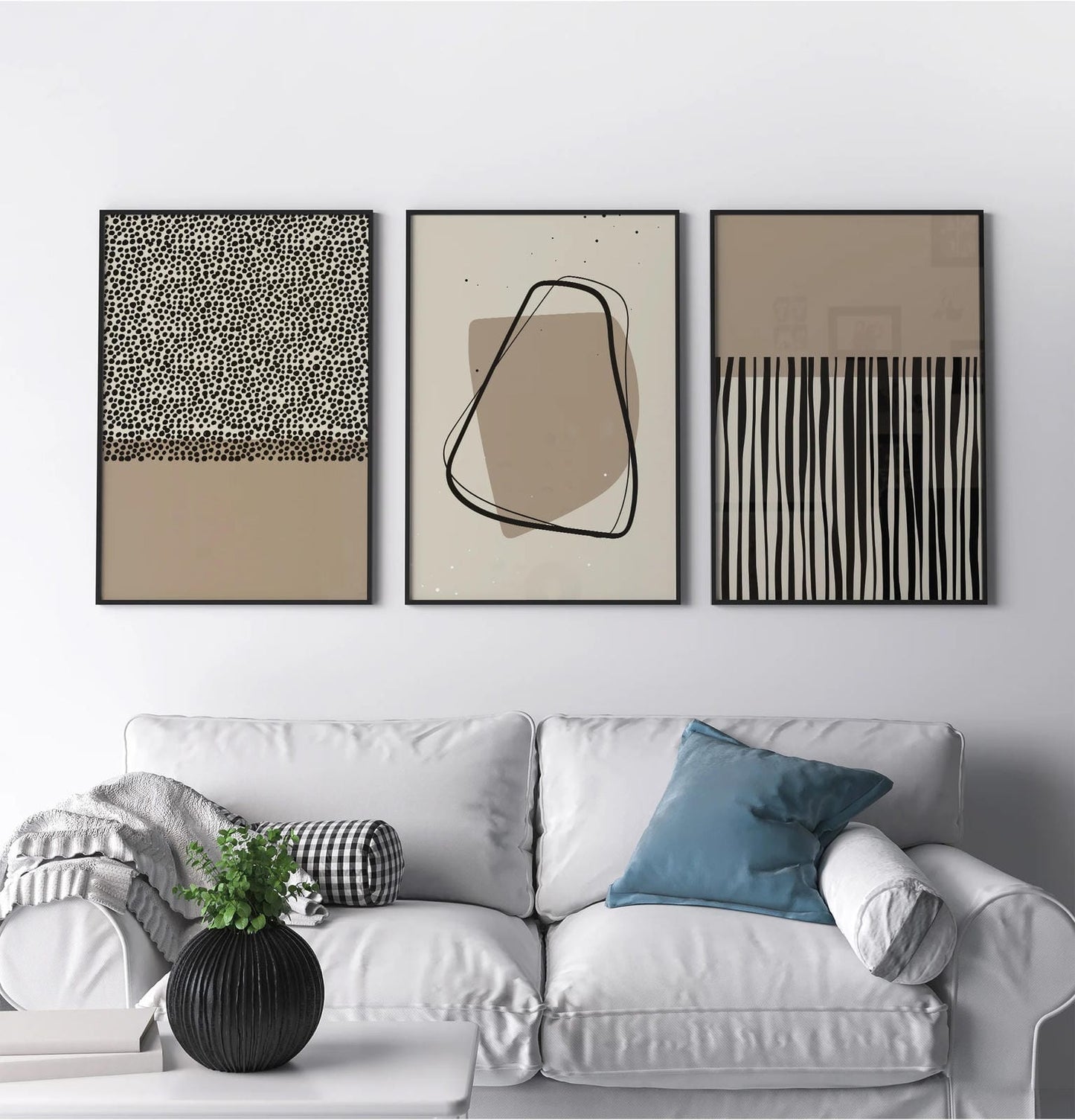 Set of 3 Mid Century Modern Posters