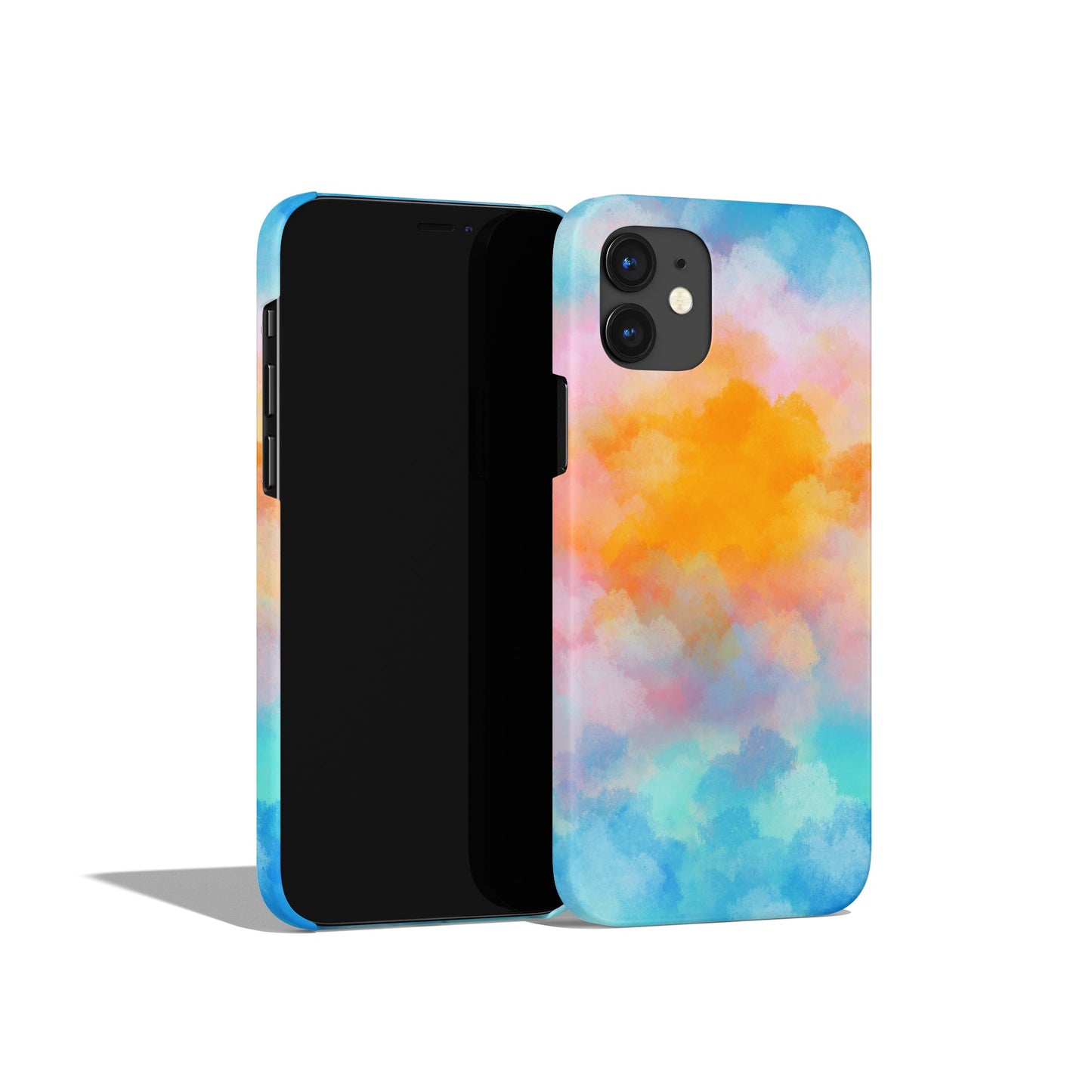 Painted Colorful Sunrise iPhone Case