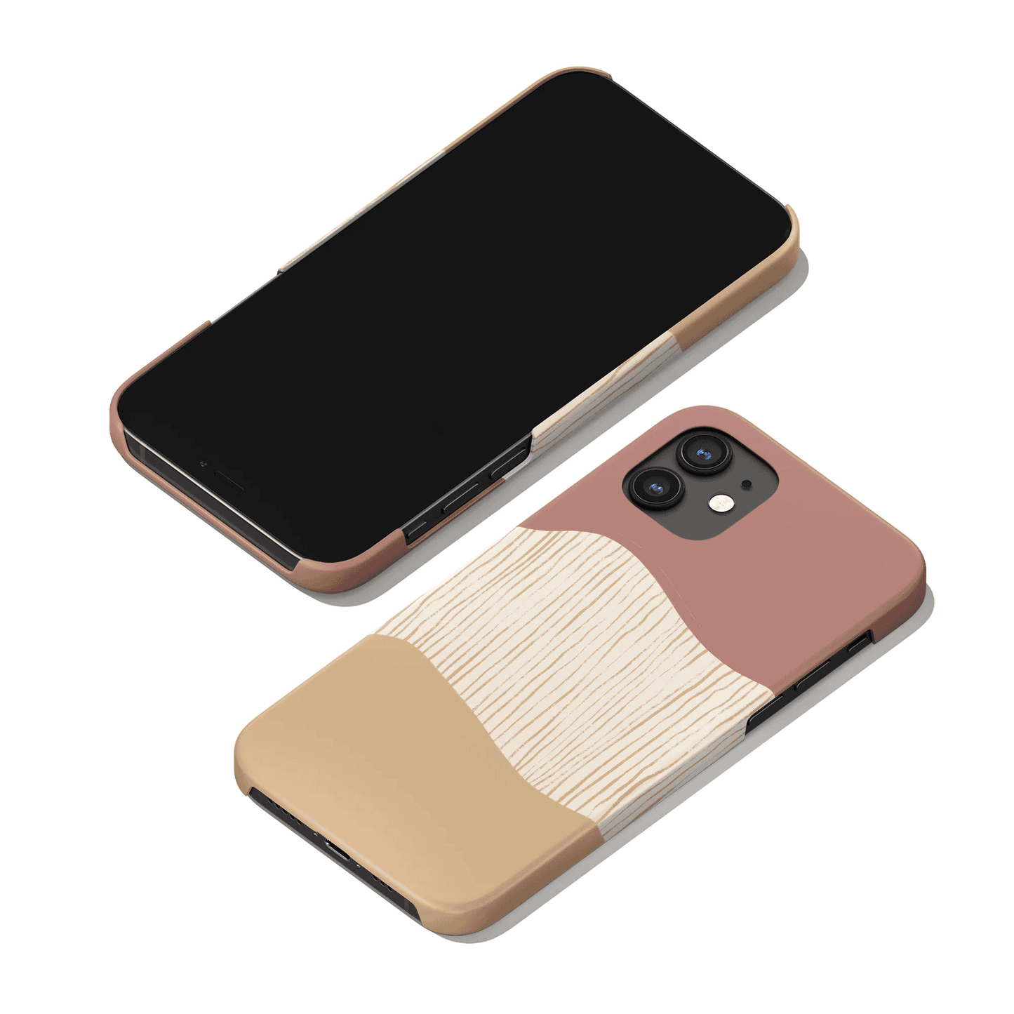 Pastel Minimalist Modern Feminine iPhone Case