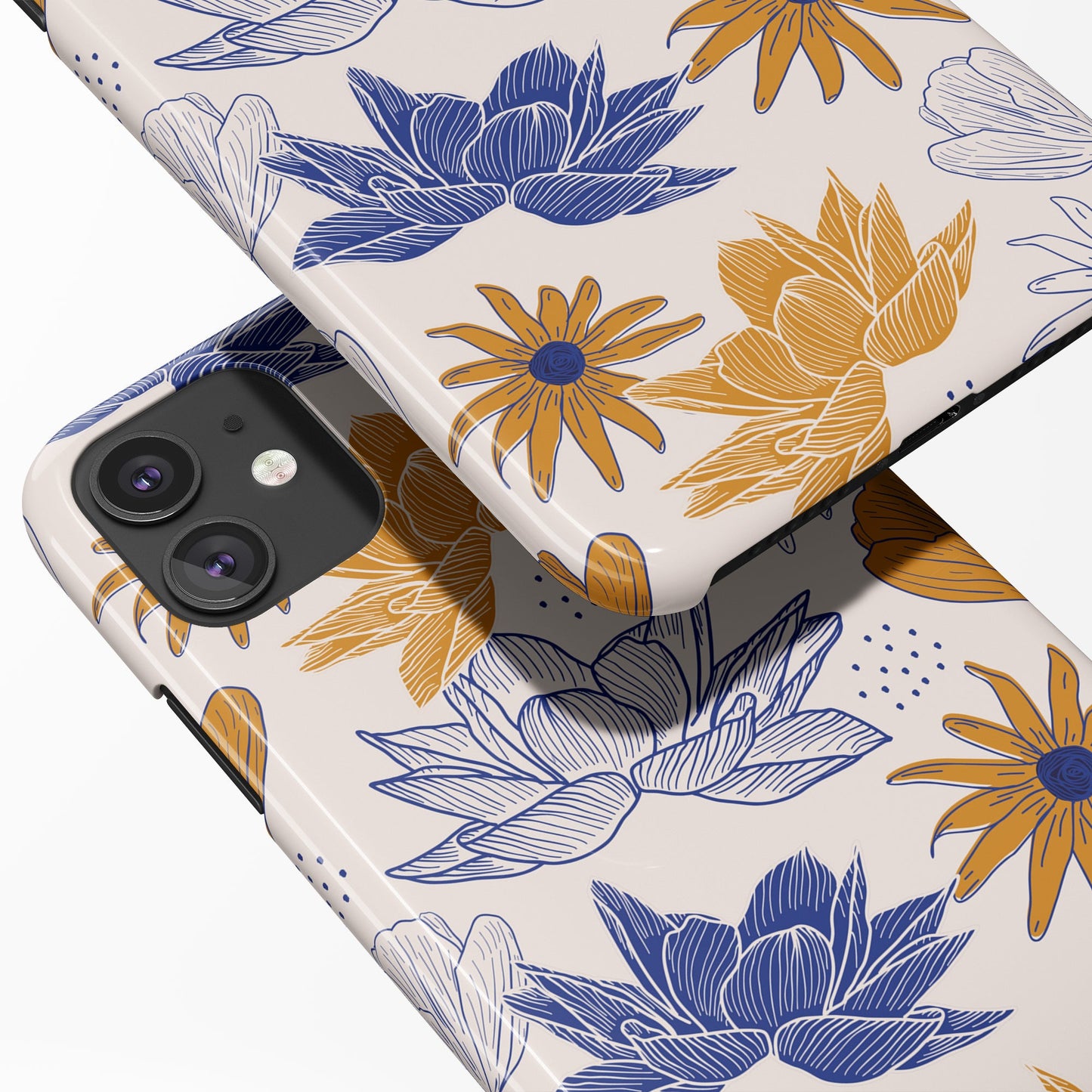 Rustic Delicate Flowers iPhone Case