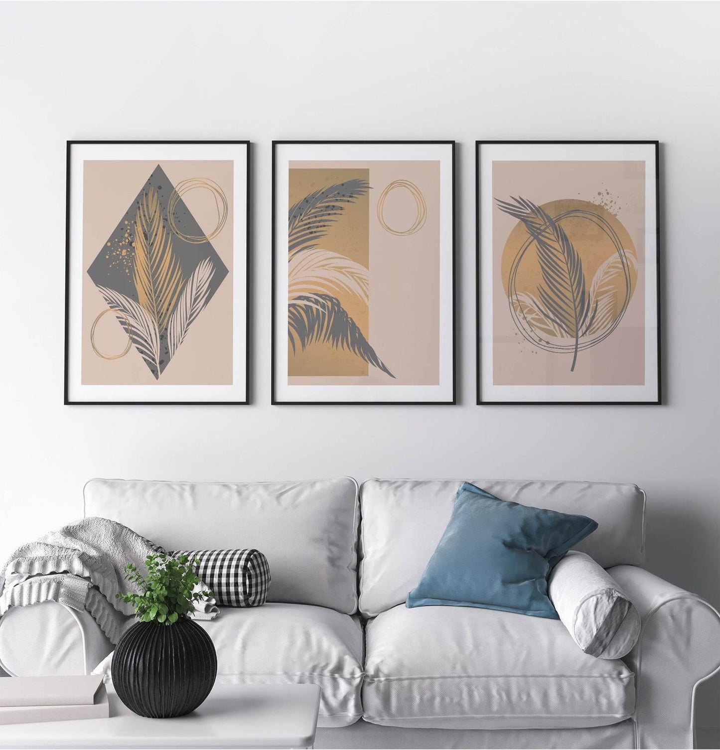 Set of 3 Modern Composition Prints - HypeSheriff Europe
