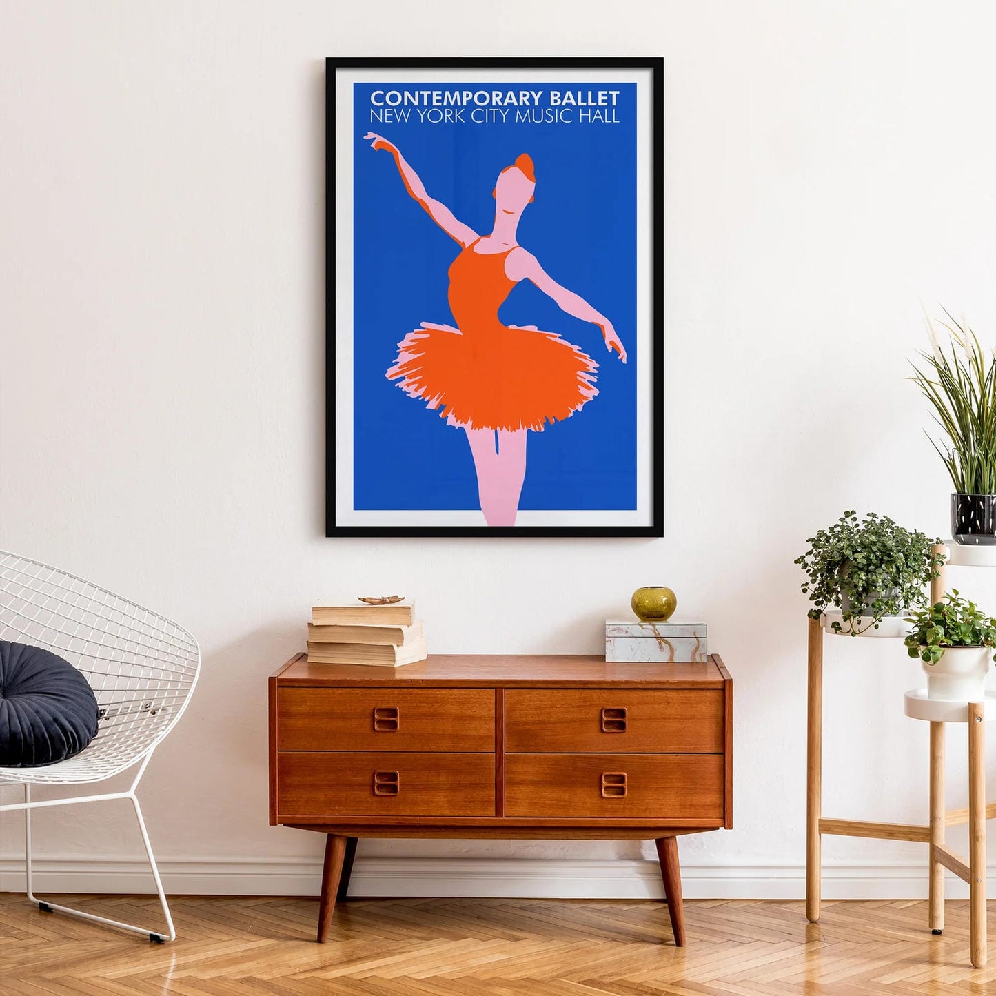 Contemporary New York Ballet Poster