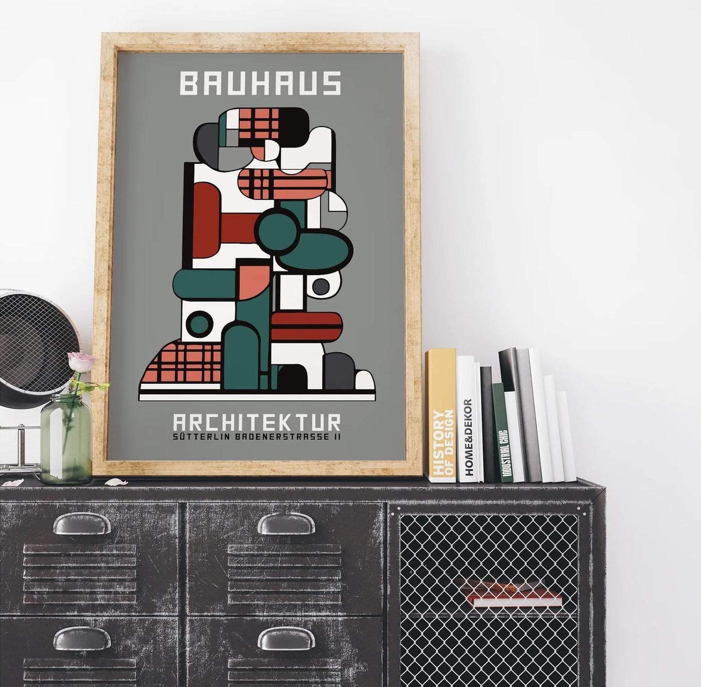 Grey Bauhaus Architektur Poster