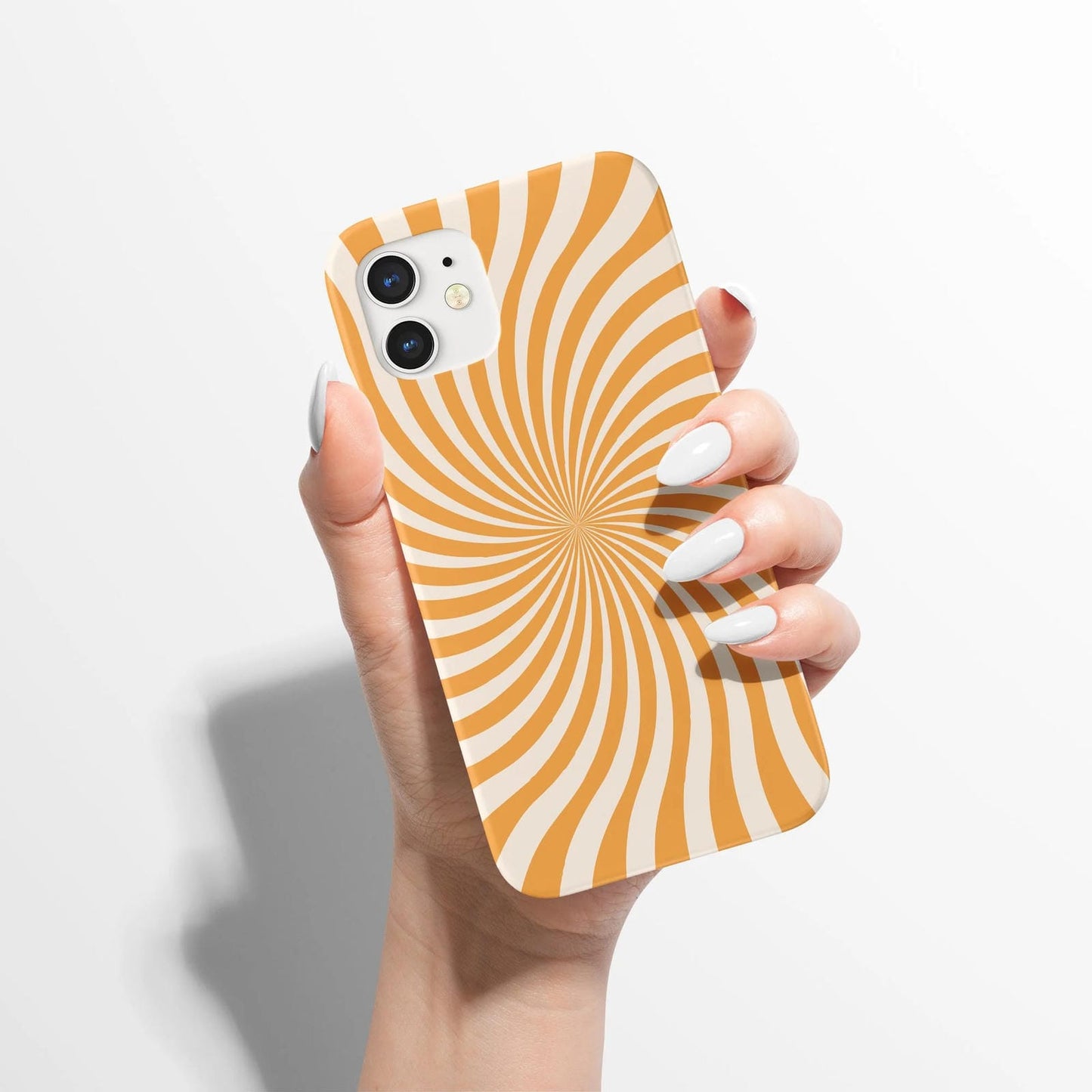 Yellow Groovy Sun iPhone Case