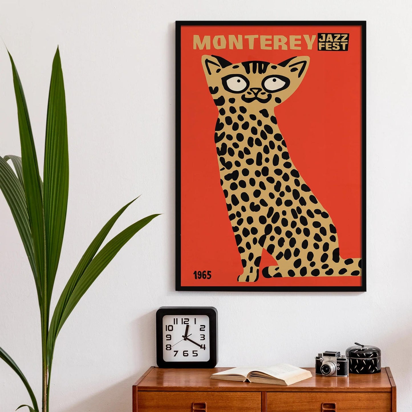 Monterey Jazz Fest Cheetah Poster
