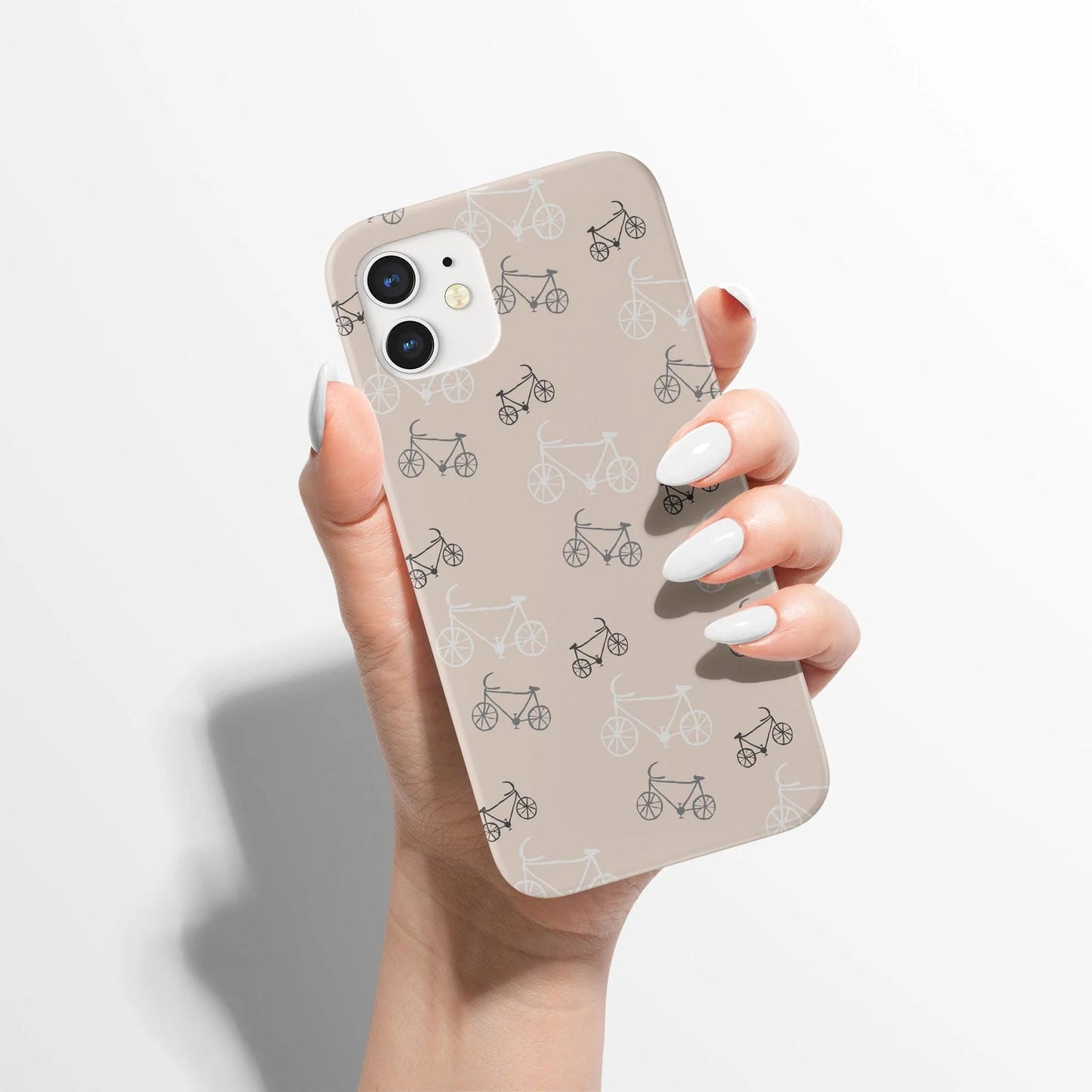 Beige Bicycle iPhone Case