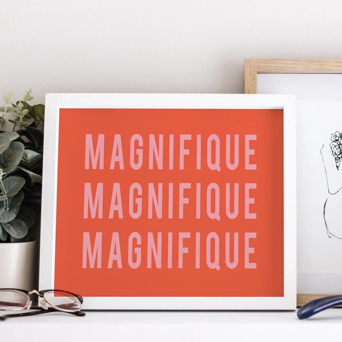 Magnifique Horizontal Print