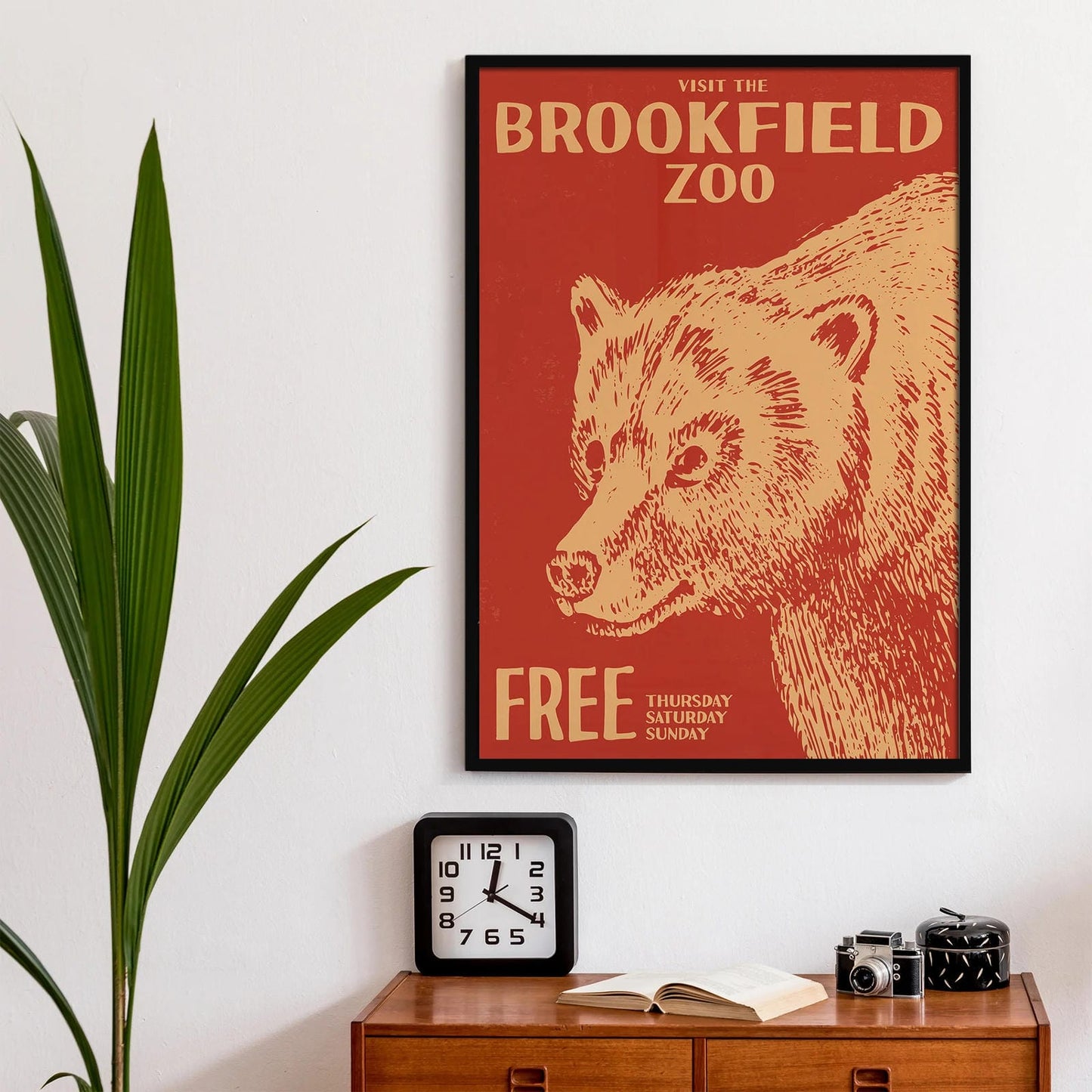 Brookfield Zoo, Chicago Poster