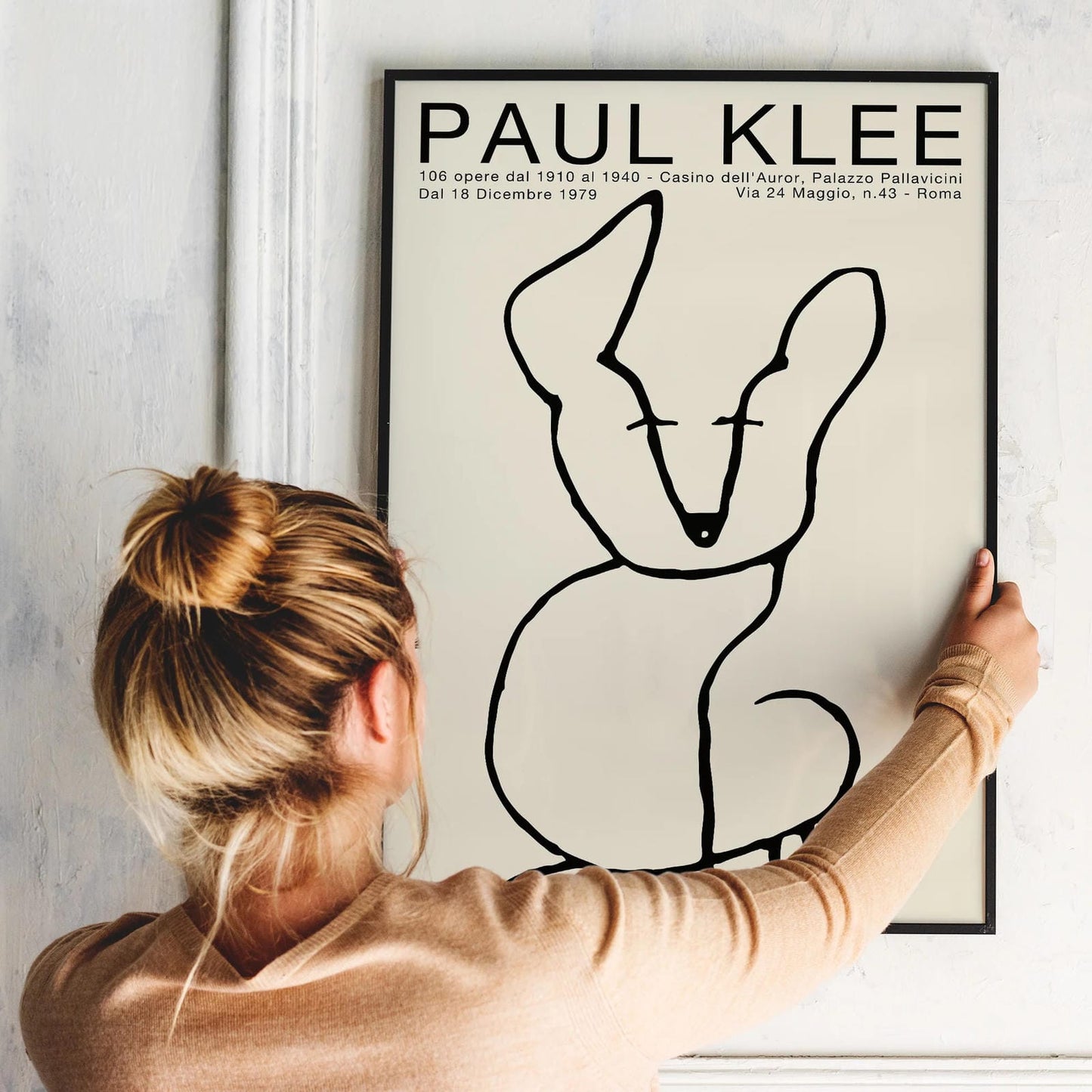 Paul Klee Dog Exhibition Poster