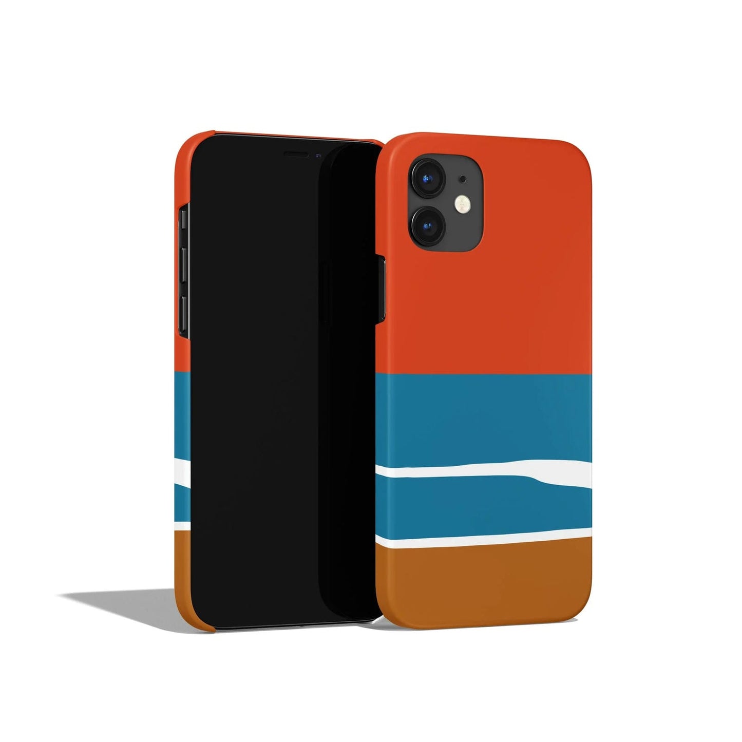 Modern Minimalist Beach iPhone Case