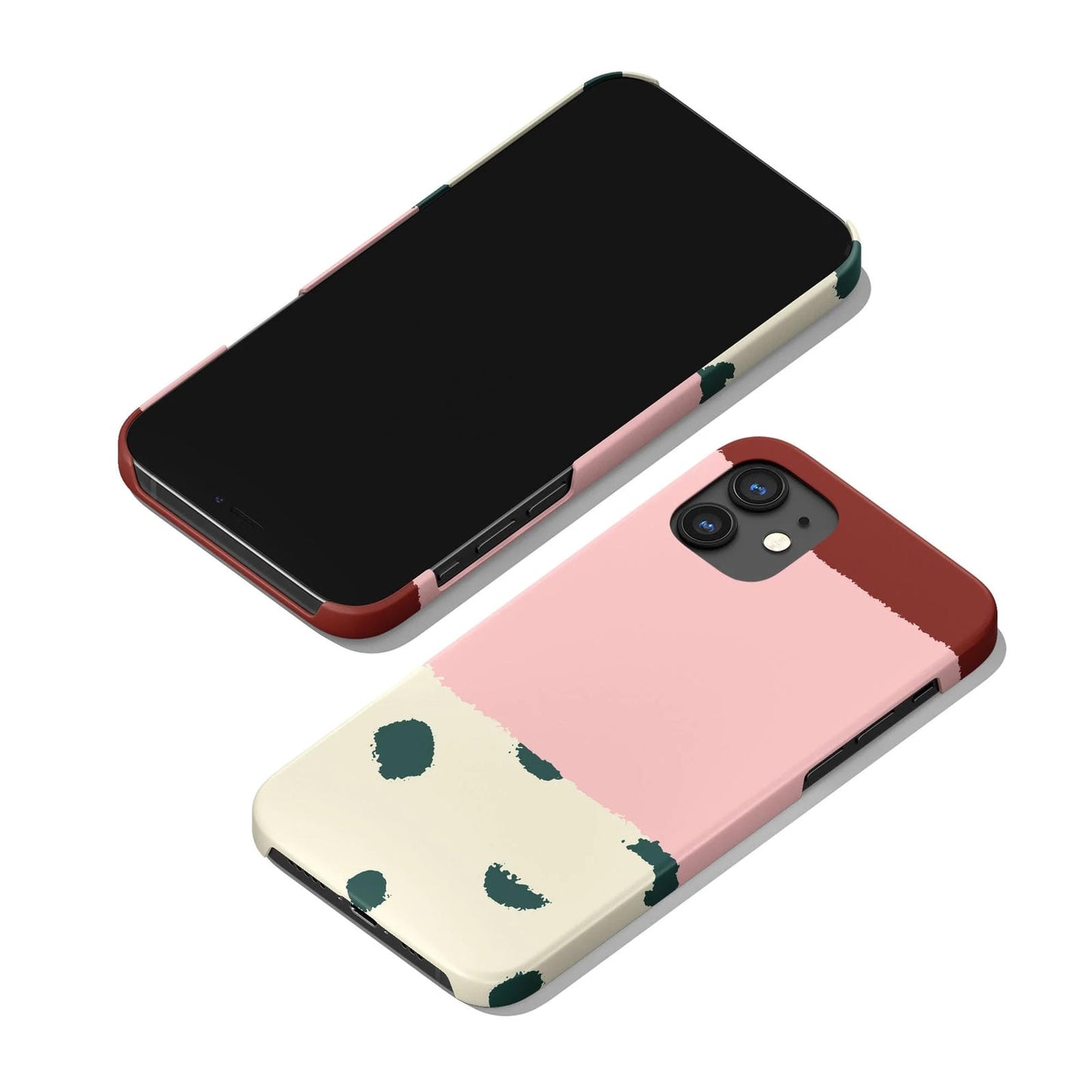 Abstract Pink iPhone Case