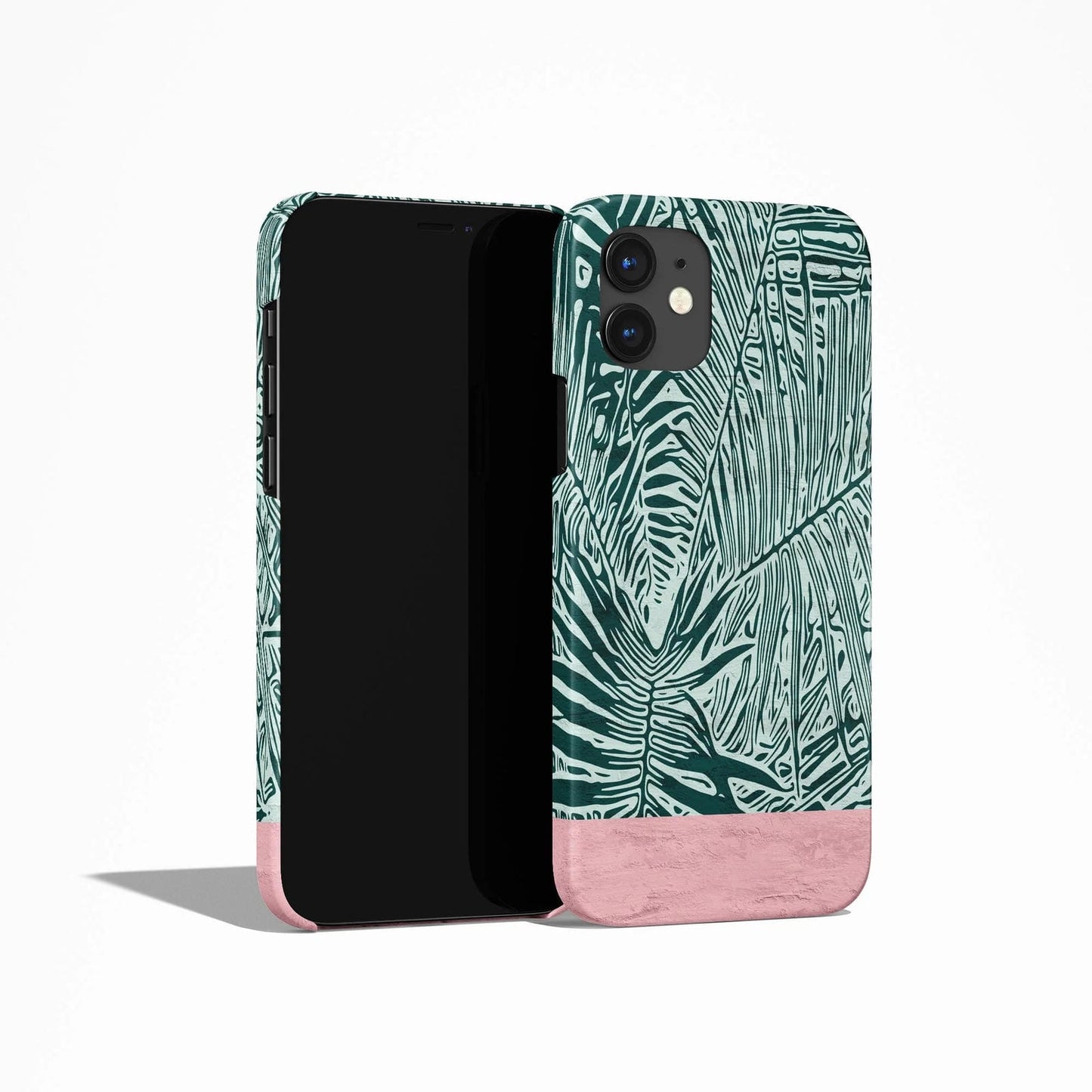 Green Tropical Pattern iPhone Case