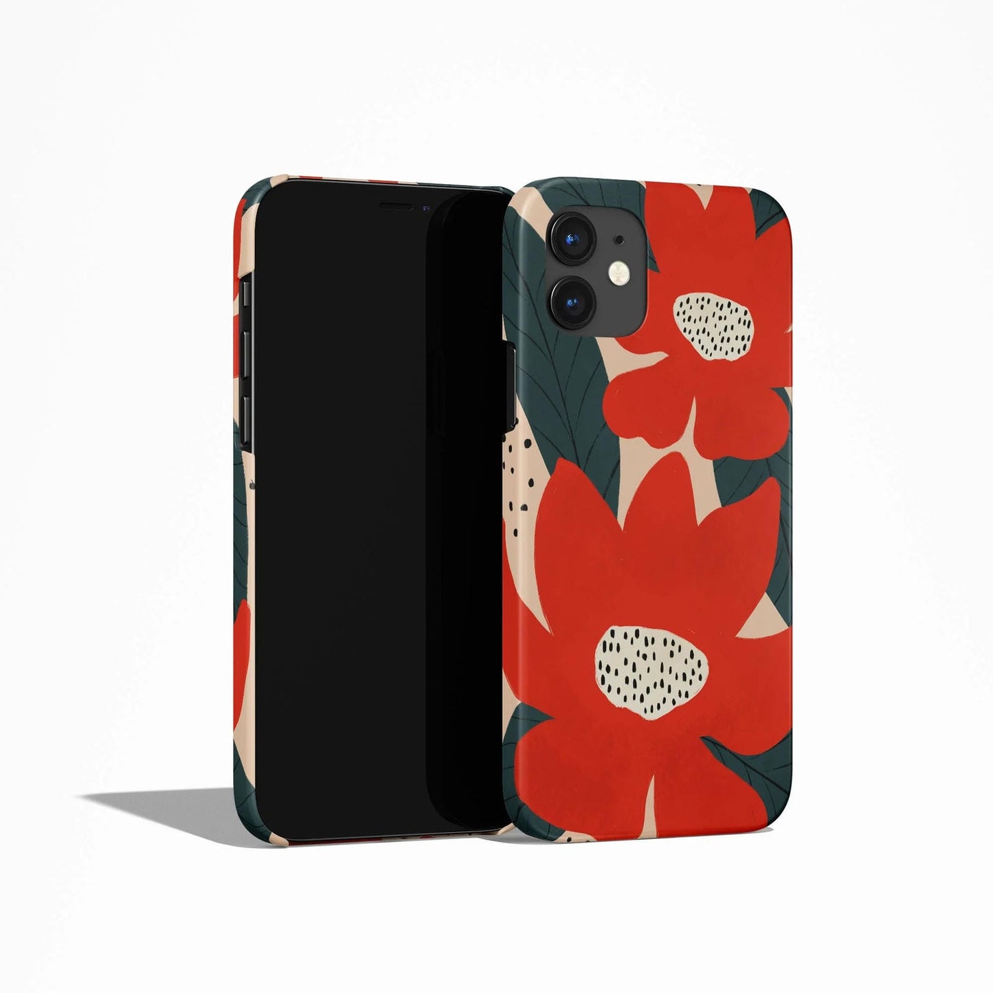 Retro Cute Flowers iPhone Case
