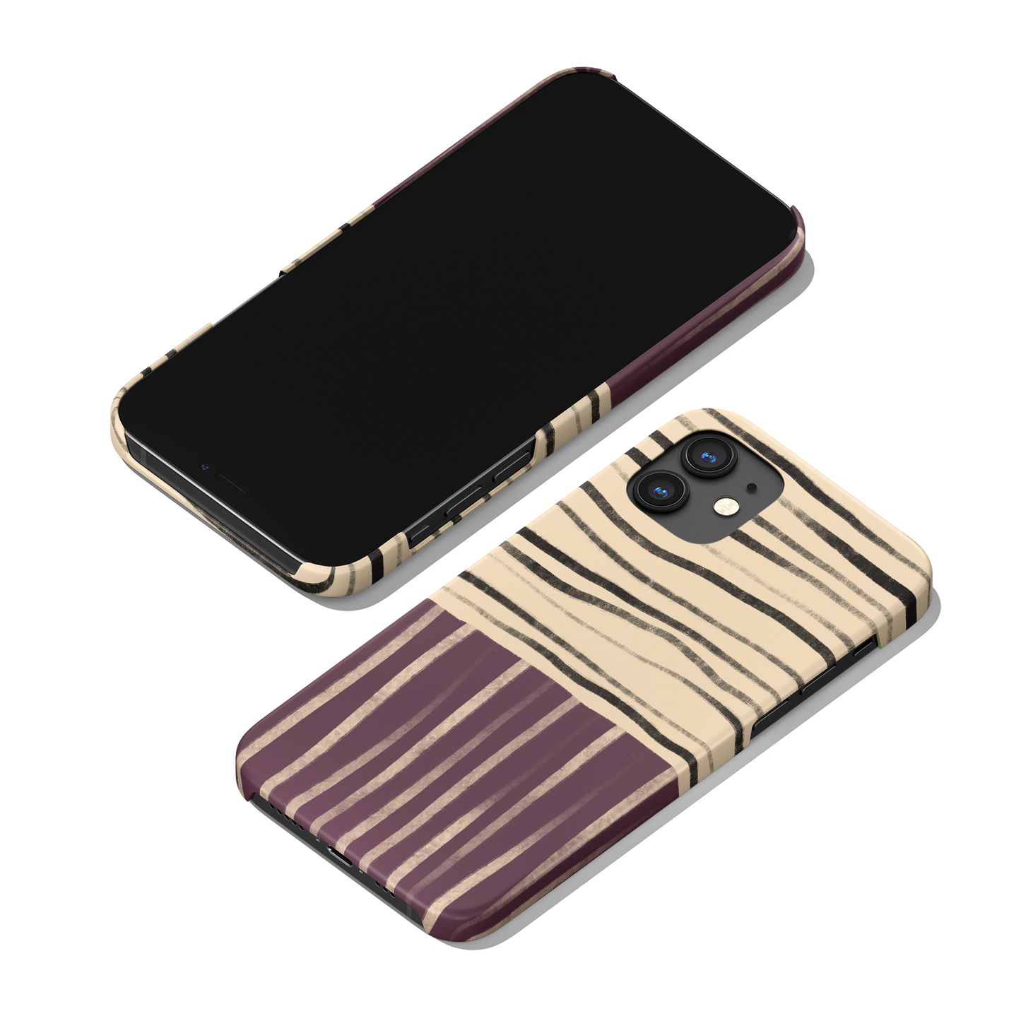 Abstract Mid Century Modern Art iPhone Case