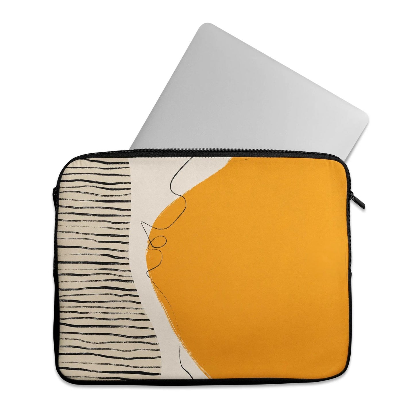 Abstract Yellow Art - Laptop Sleeve