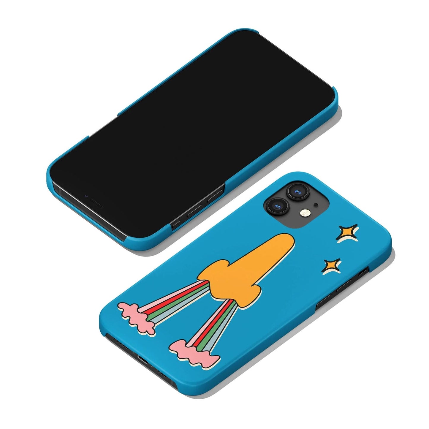 Muscular Muzzle Rainbow iPhone Case