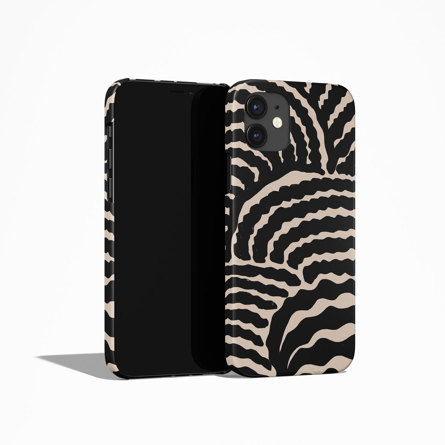 Black Nature Scenery iPhone Case