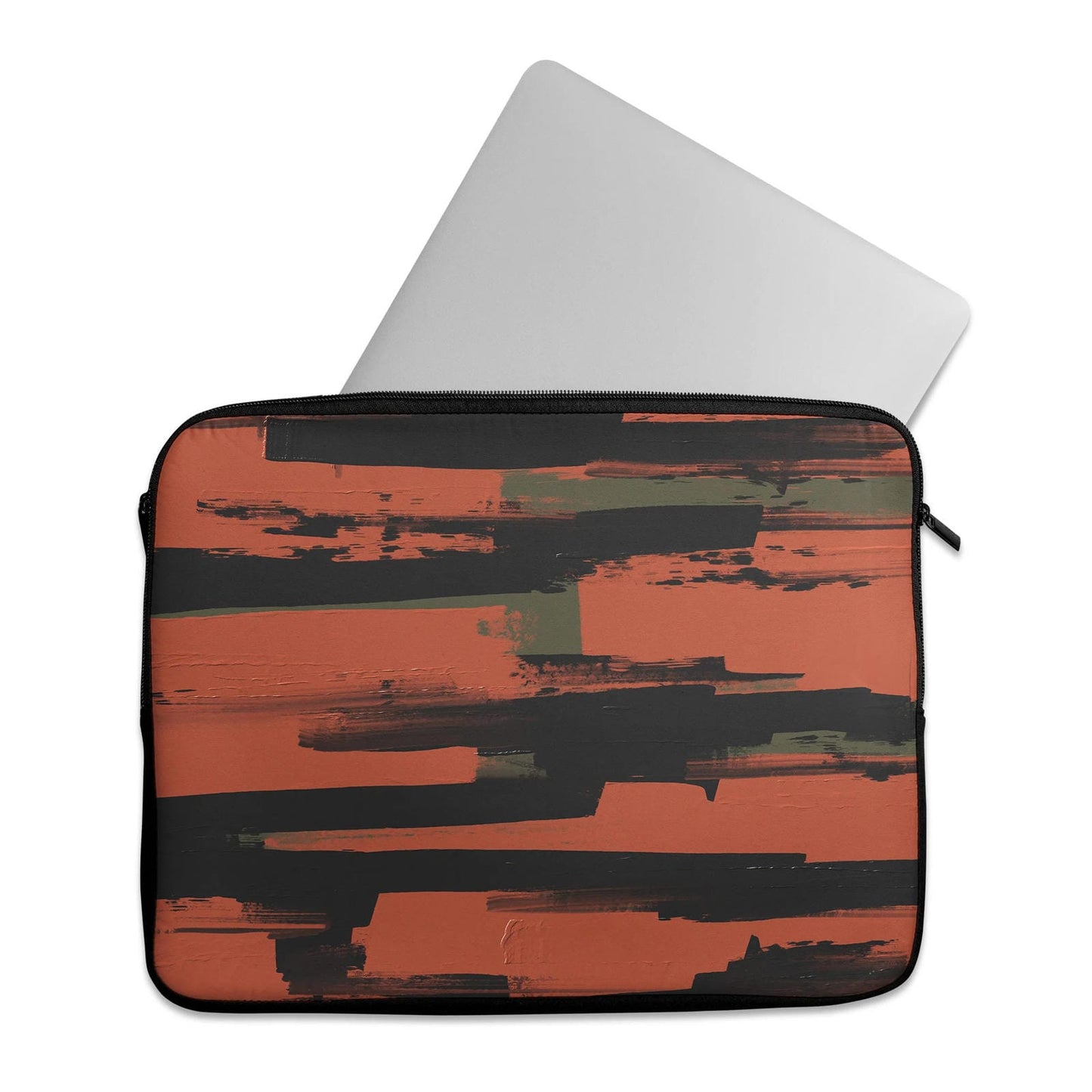 Painted Dark Abstract Art - Laptop Sleeve