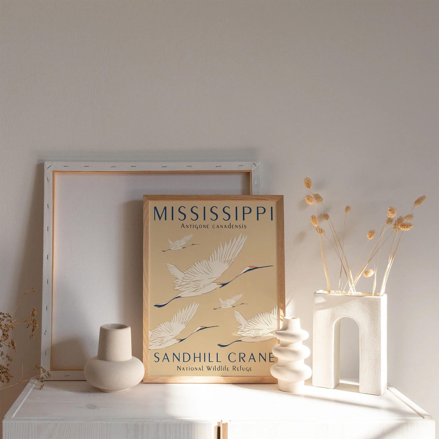 Sandhill Crane, Mississippi Poster