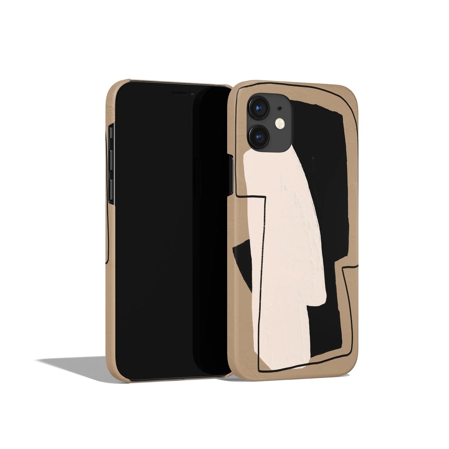Bauhaus Painted Human Face iPhone Case