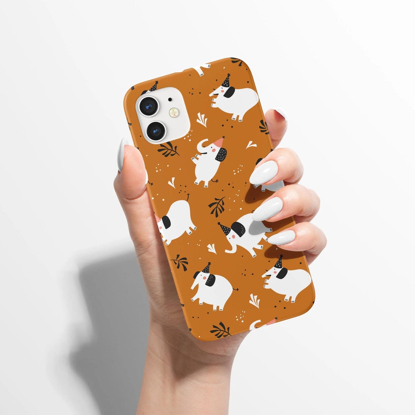 Cute Little Elephants iPhone Case