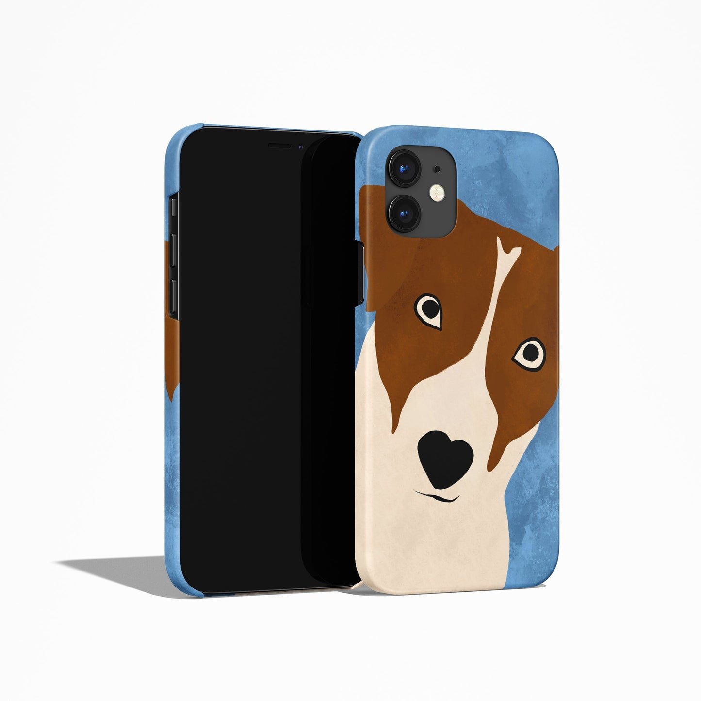 Cute Dog Blue iPhone Case